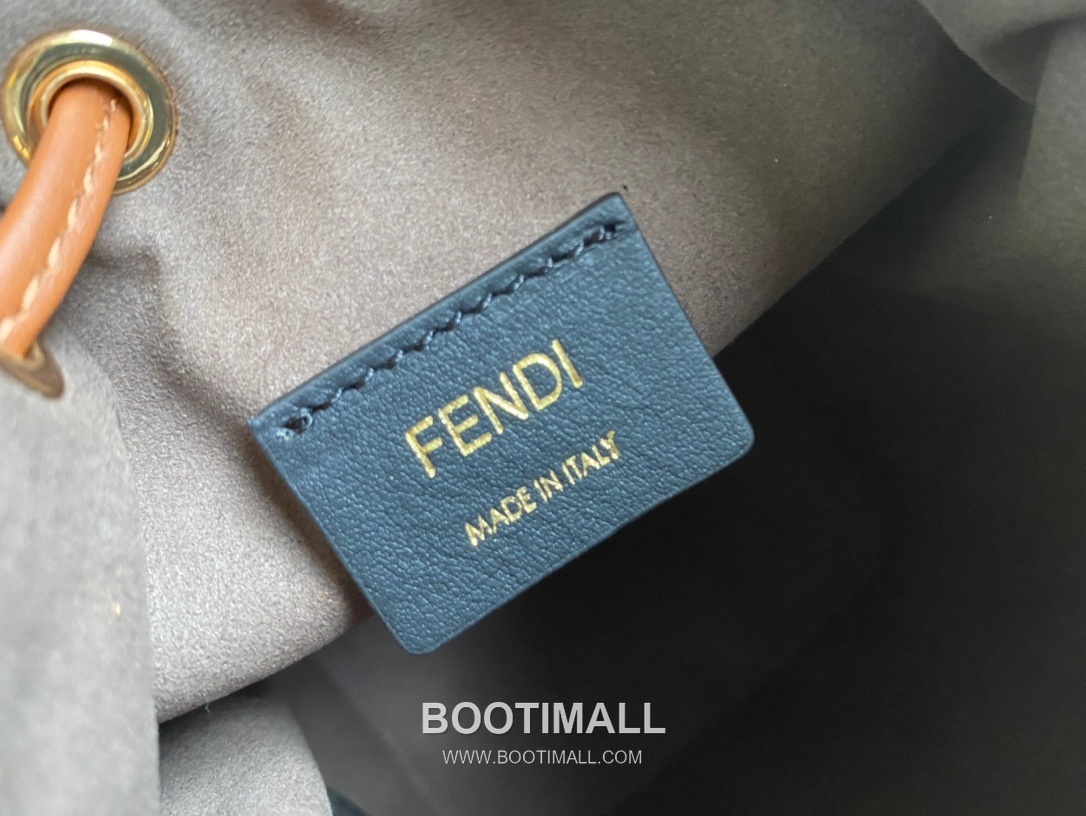 Fendi Mon Trésor FF Embossed Calfskin Bucket Bag 펜디 몽 트레조르 FF 엠보스 카프스킨 버킷백 183M65 18cm 9