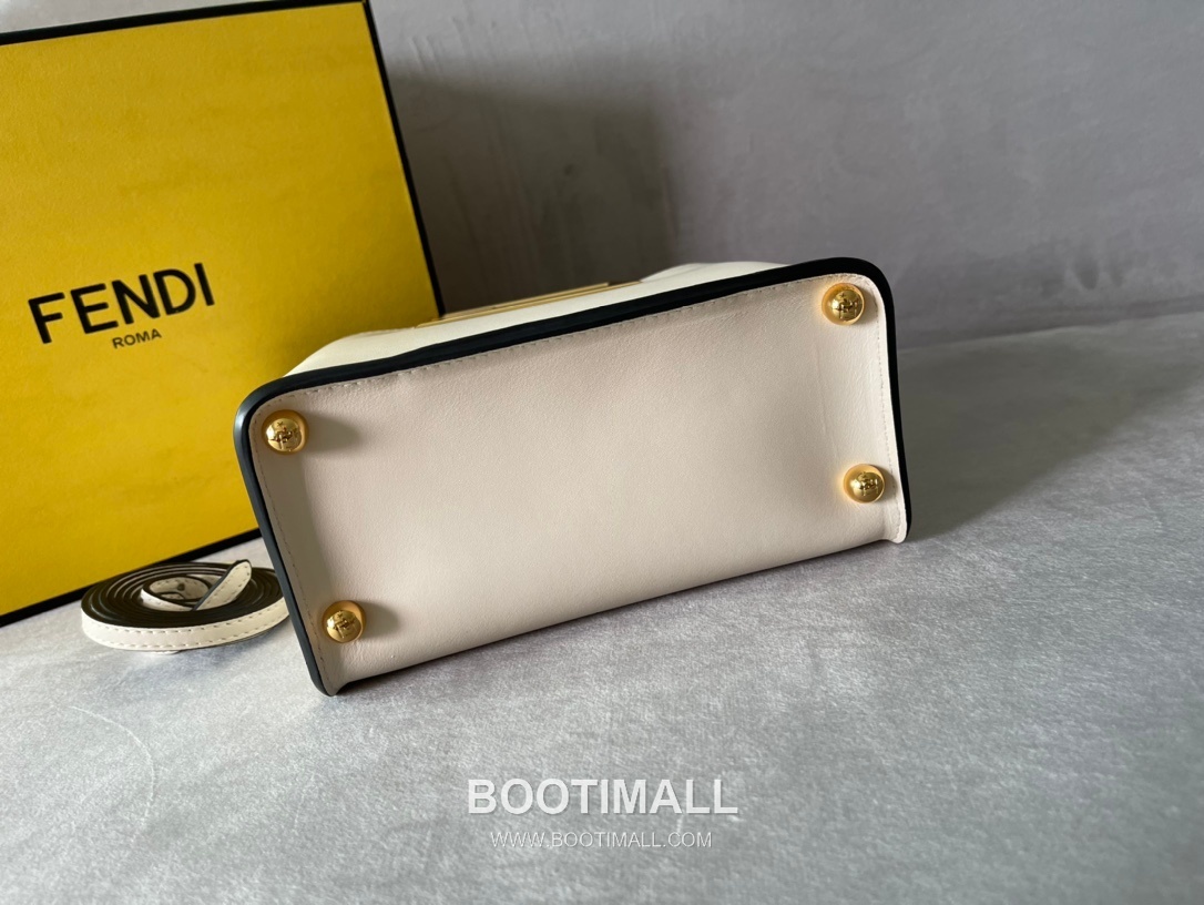 Fendi Way Leather Small Bag 펜디 웨이 가죽 스몰 토트 숄더백 054M80 20cm 5