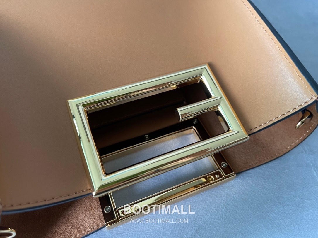 Fendi Way Leather Small Bag 펜디 웨이 가죽 스몰 토트 숄더백 054M80 20cm 8