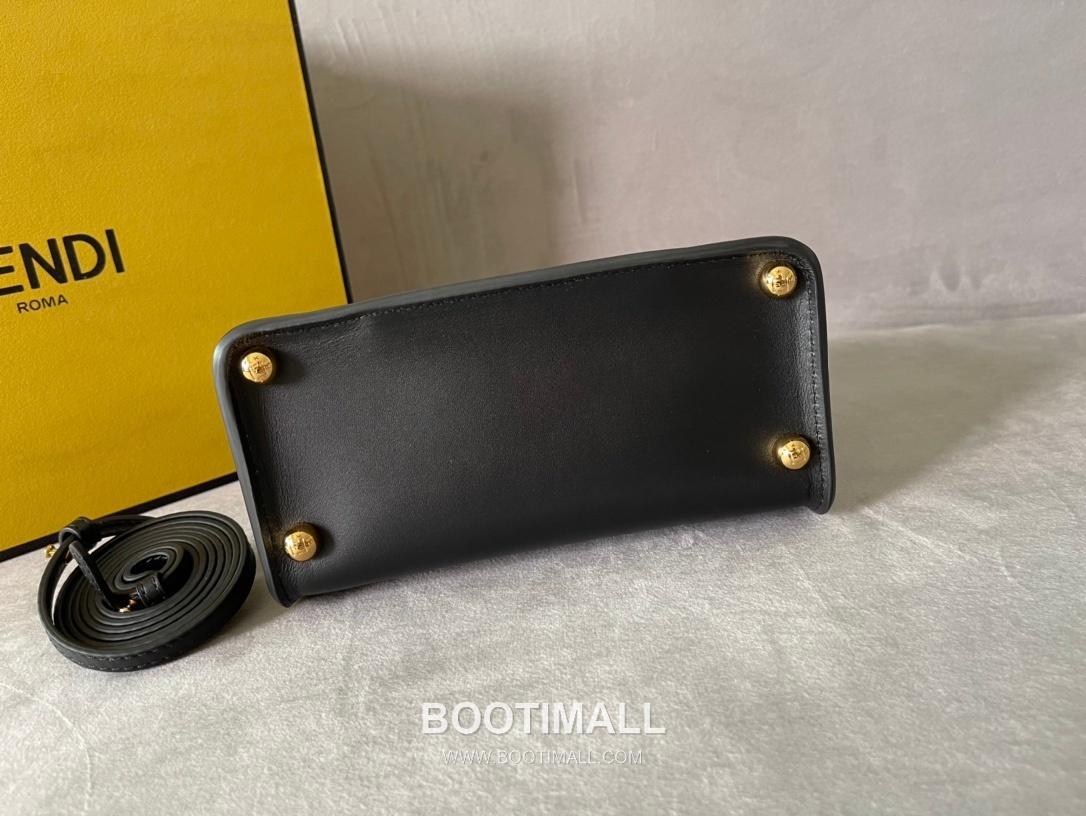 Fendi Way Leather Small Bag 펜디 웨이 가죽 스몰 토트 숄더백 054M80 20cm 5