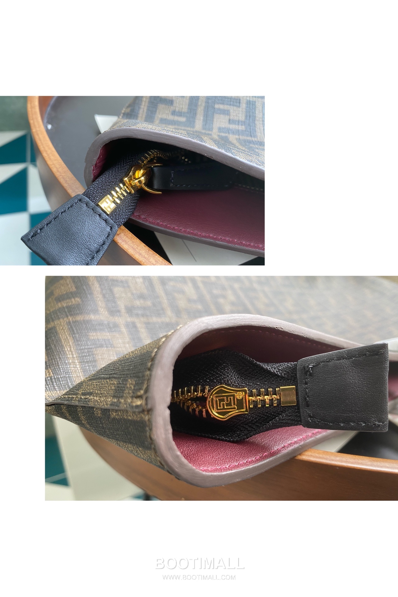 Fendi Roll Bags FF Leather Large Shopping Tote 펜디 롤백 FF 가죽 라지 쇼핑 토트백 80M58 35cm 7