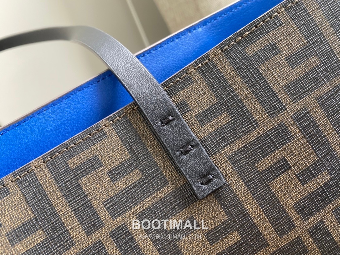 Fendi Roll Bags FF Leather Large Shopping Tote 펜디 롤백 FF 가죽 라지 쇼핑 토트백 80M58 35cm 5