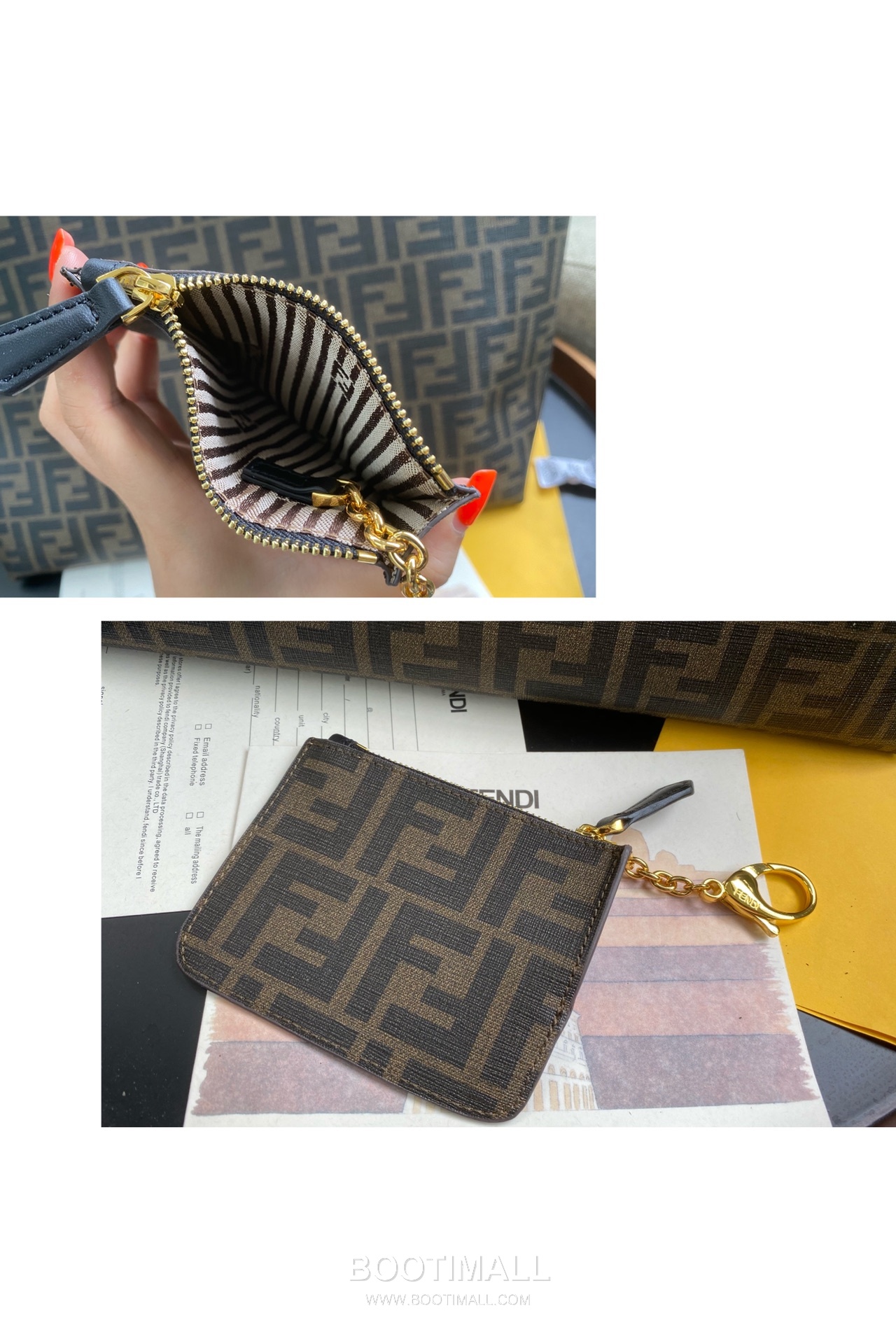 Fendi Roll Bags FF Leather Large Shopping Tote 펜디 롤백 FF 가죽 라지 쇼핑 토트백 80M58 35cm 9