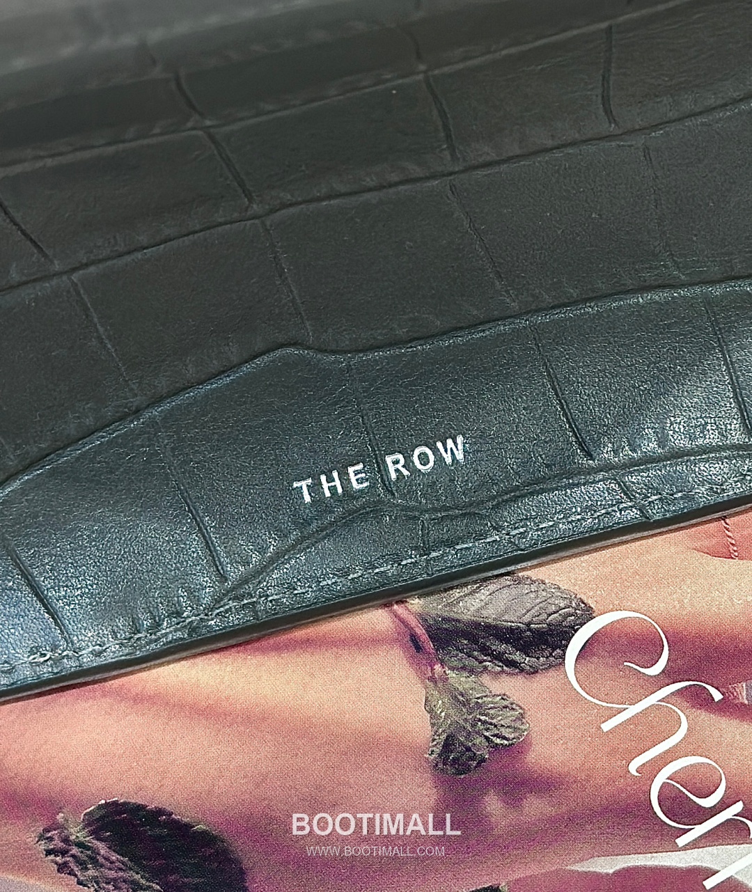 The Row Marlo 14 Crocodile Embossed Leather Tote Bag 더로우 마를로 14 크로커다일 엠보스 가죽 토트백 8823 36cm 8