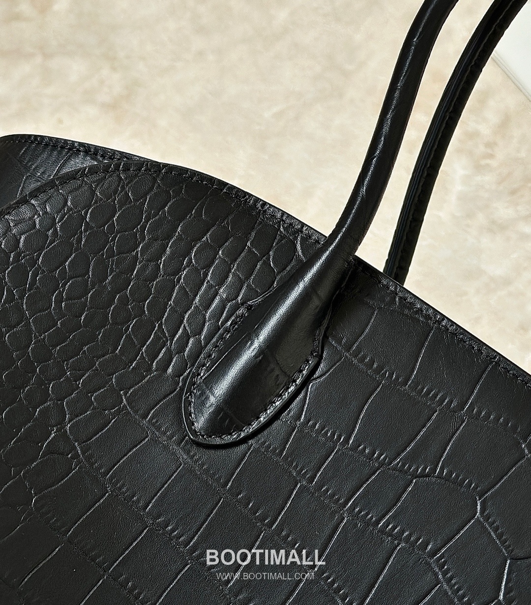 The Row Marlo 14 Crocodile Embossed Leather Tote Bag 더로우 마를로 14 크로커다일 엠보스 가죽 토트백 8823 36cm 5