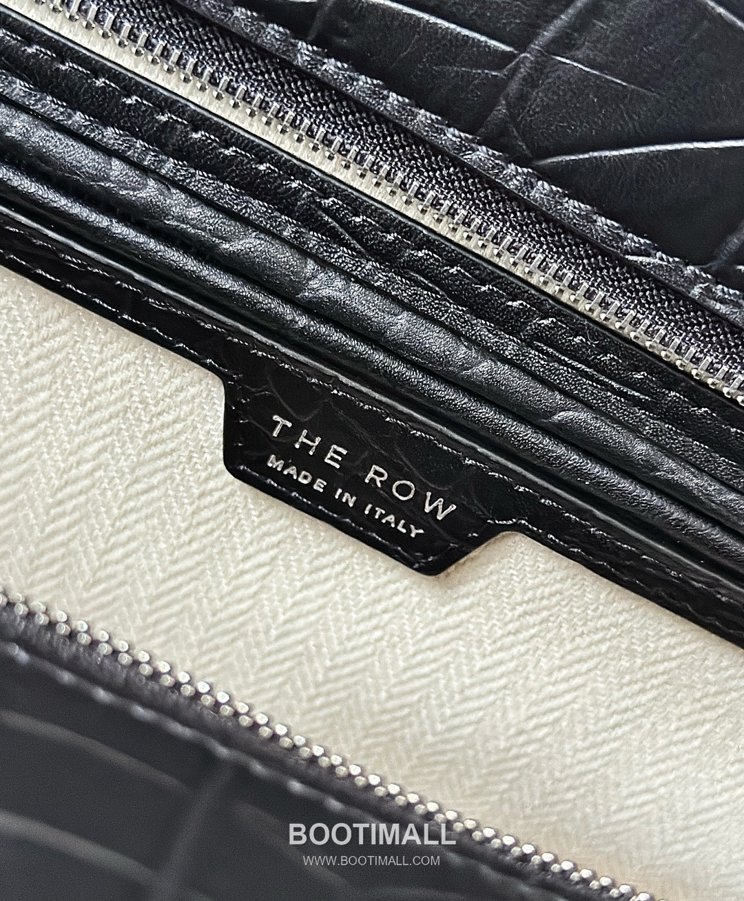 The Row Marlo 14 Crocodile Embossed Leather Tote Bag 더로우 마를로 14 크로커다일 엠보스 가죽 토트백 8823 36cm 8