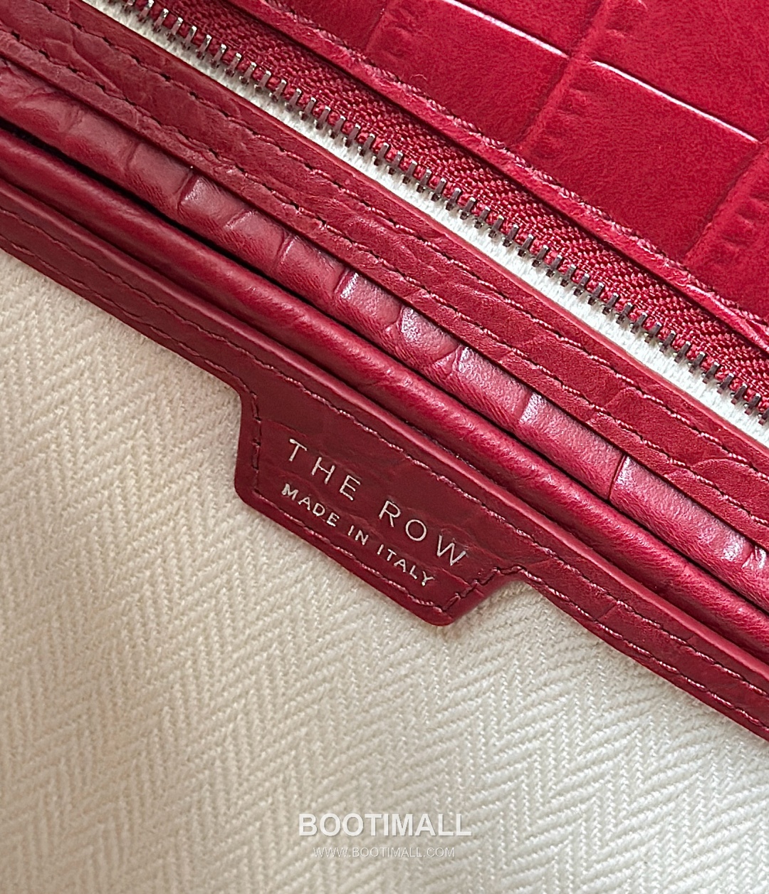 The Row Marlo 14 Crocodile Embossed Leather Tote Bag 더로우 마를로 14 크로커다일 엠보스 가죽 토트백 8823 36cm 6