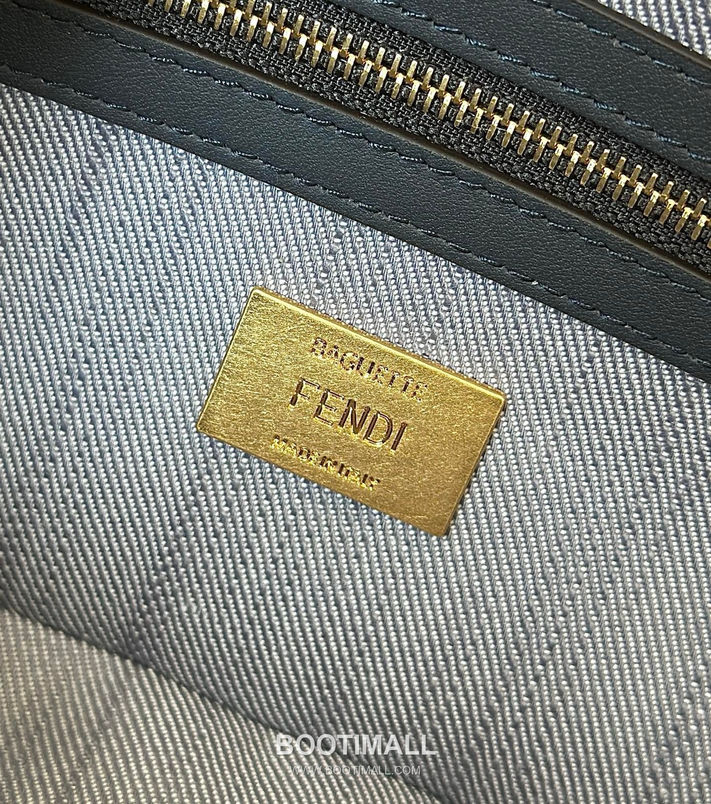 Fendi Baguette FF Embroidered Canvas Beige Shoulder Bag 펜디 바게트 FF 자수 캔버스 베이지 숄더백 27cm 10