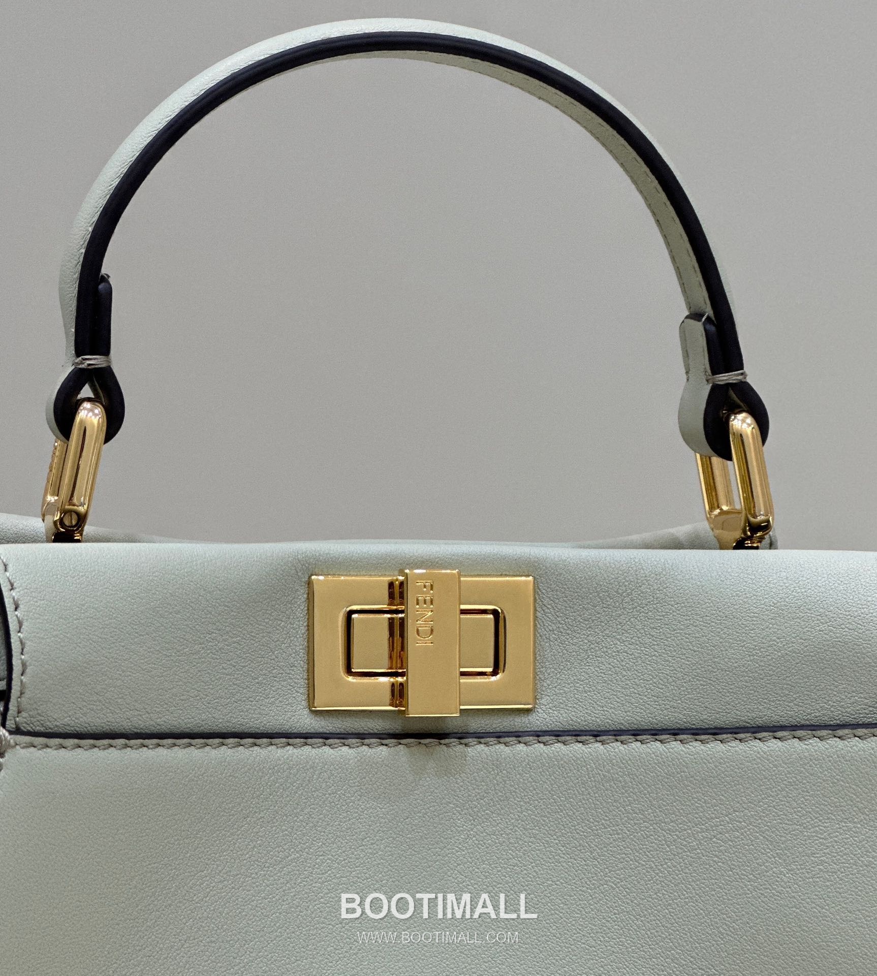 Fendi Peekaboo Classic FF Lining Calfskin Top Handle Bag 펜디 피카부 클래식 FF 안감 카프스킨 탑핸들백 23cm 11