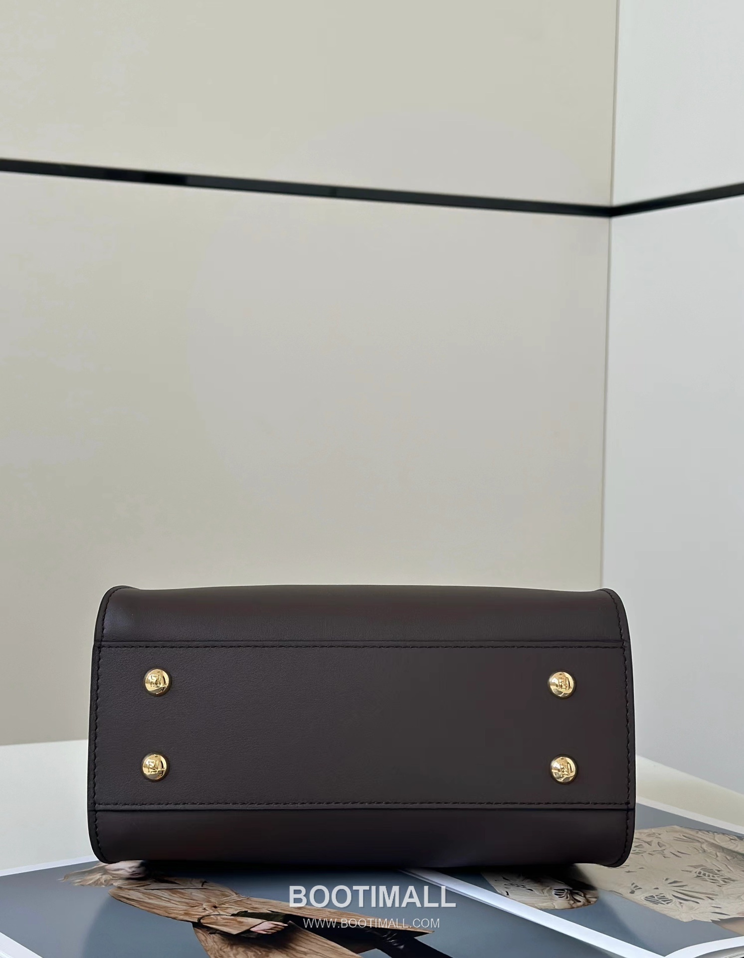 Fendi Peekaboo Leather Top Handle Bag 펜디 피카부 가죽 탑핸들백 23cm 7