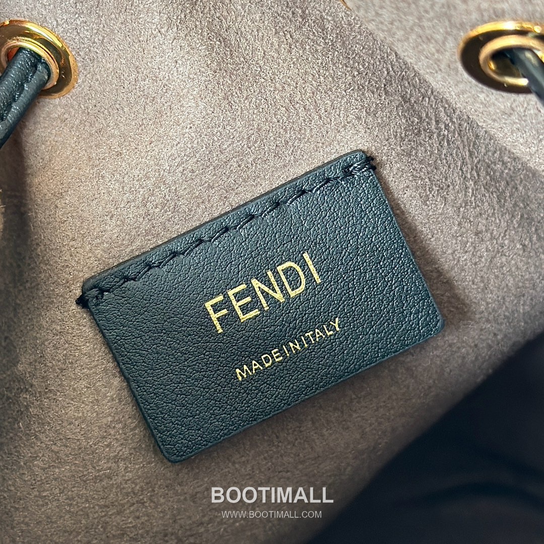 Fendi Mon Tresor FF Embossed Calfskin Bucket Bag 펜디 몽트레조르 FF 엠보스드 송아지가죽 버킷백 18cm 10