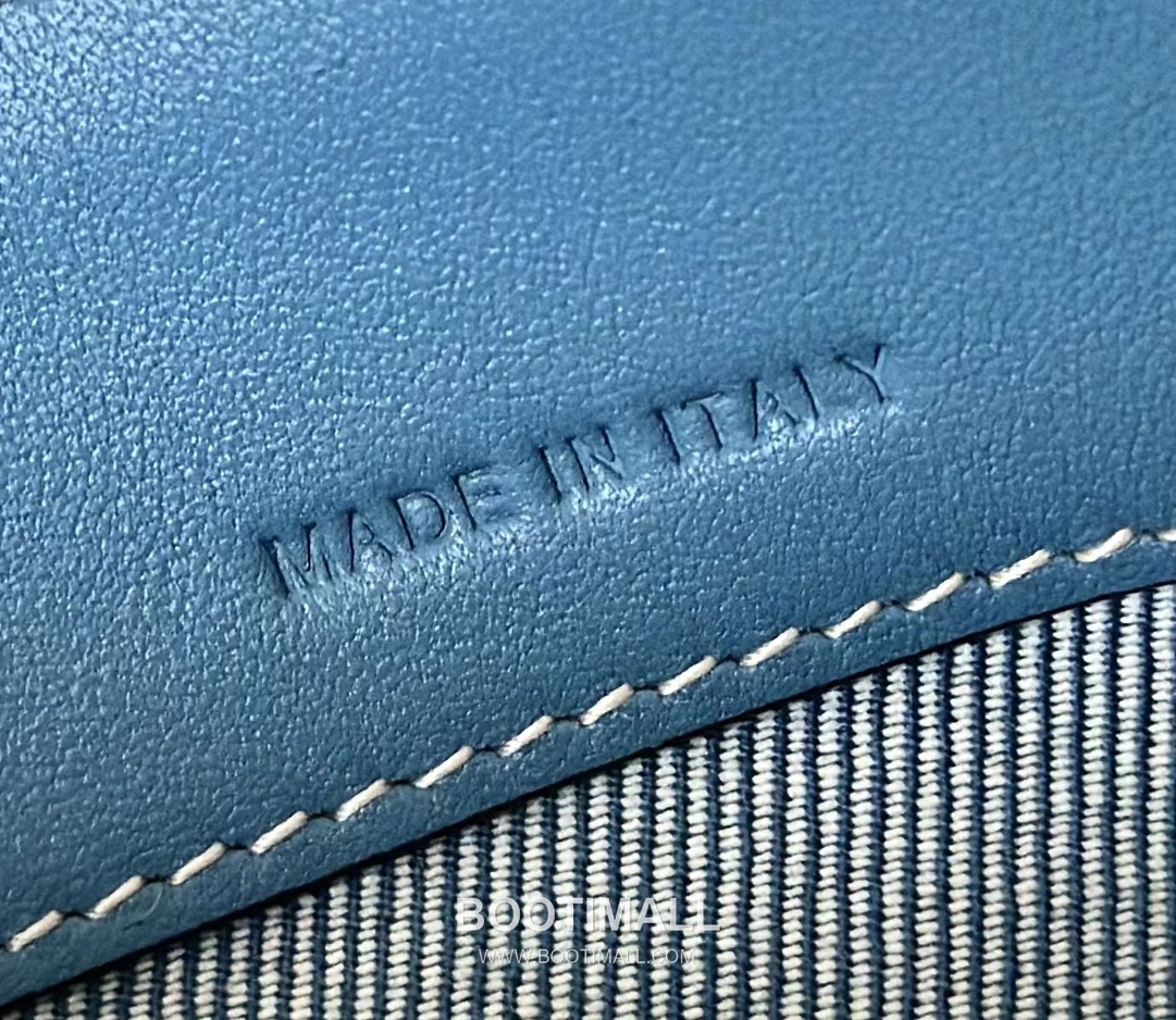 Fendi FF Denim Jacquard Boston Blue Top Handle Bag 펜디 FF 데님 자카드 보스턴 블루 탑핸들백 20cm 11