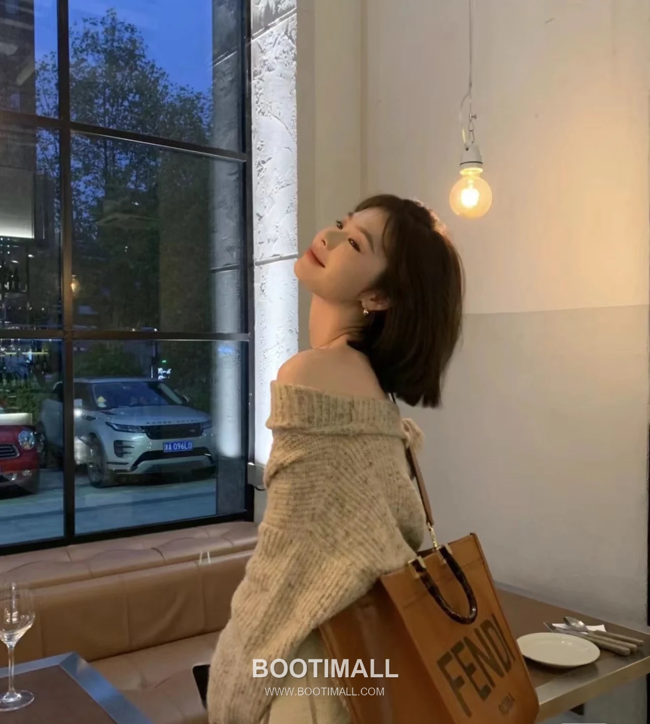 Fendi Sunshine Roma Embossed Amber Shopper Bag 펜디 선샤인 로마 엠보싱 앰버 쇼퍼백 36cm 3