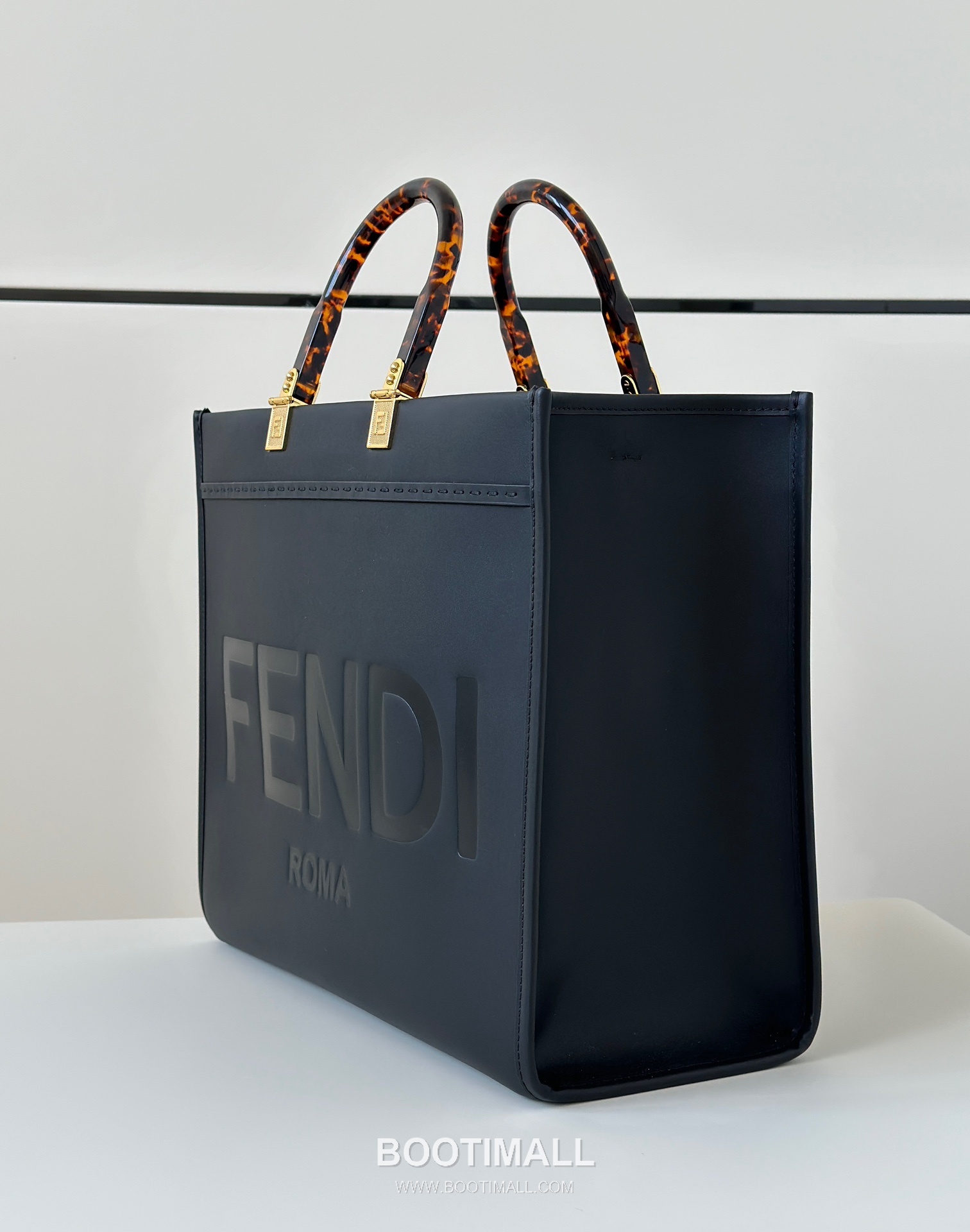 Fendi Sunshine Roma Embossed Amber Shopper Bag 펜디 선샤인 로마 엠보싱 앰버 쇼퍼백 36cm 7