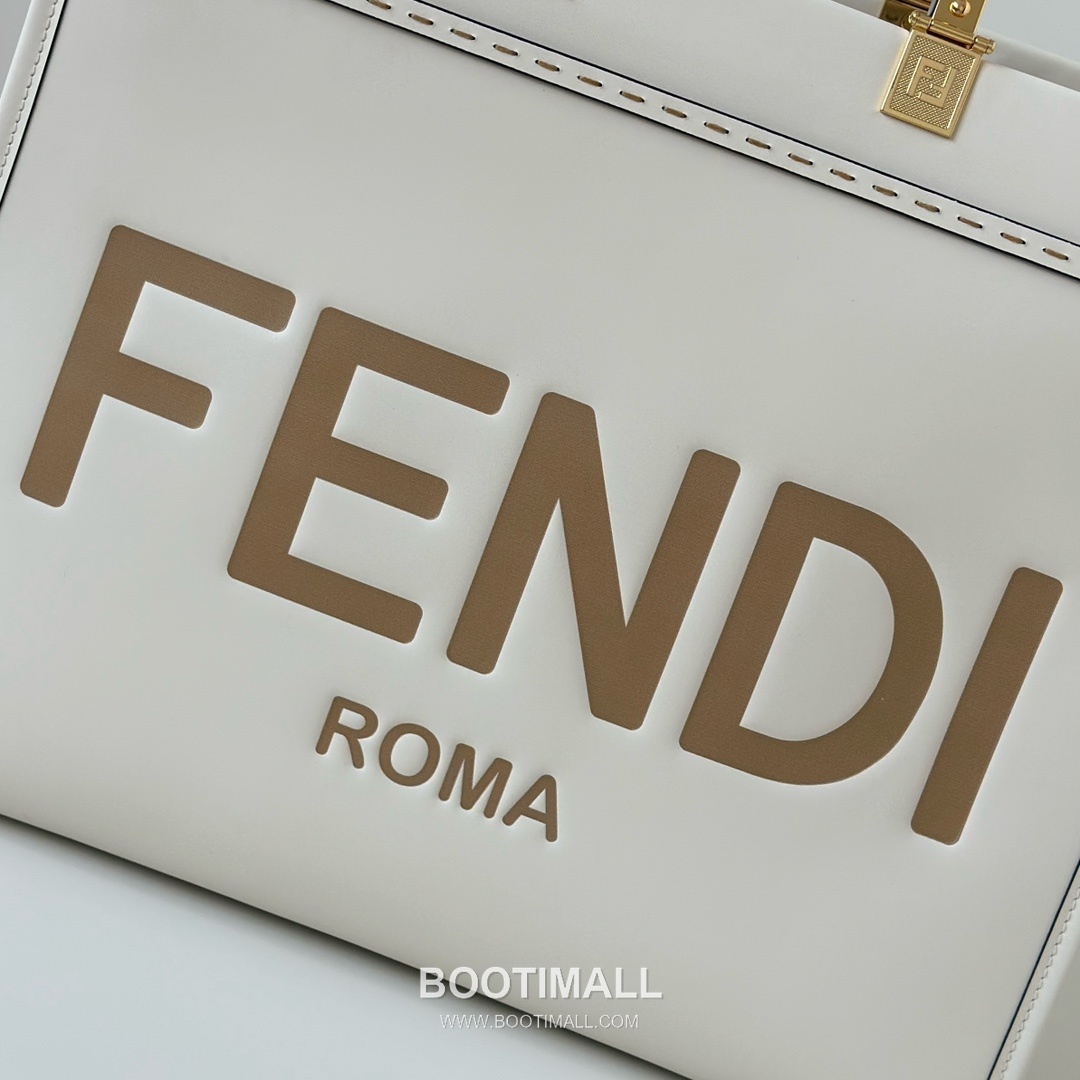 Fendi Sunshine Roma Embossed Amber Shopper Bag 펜디 선샤인 로마 엠보싱 앰버 쇼퍼백 36cm 8