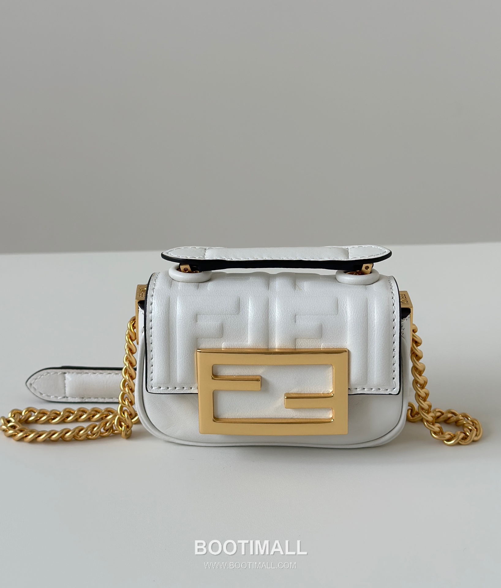 Fendi Nano Baguette Lambskin Crossbody Bag 펜디 나노 바게트 램스킨 크로스백 11cm 6