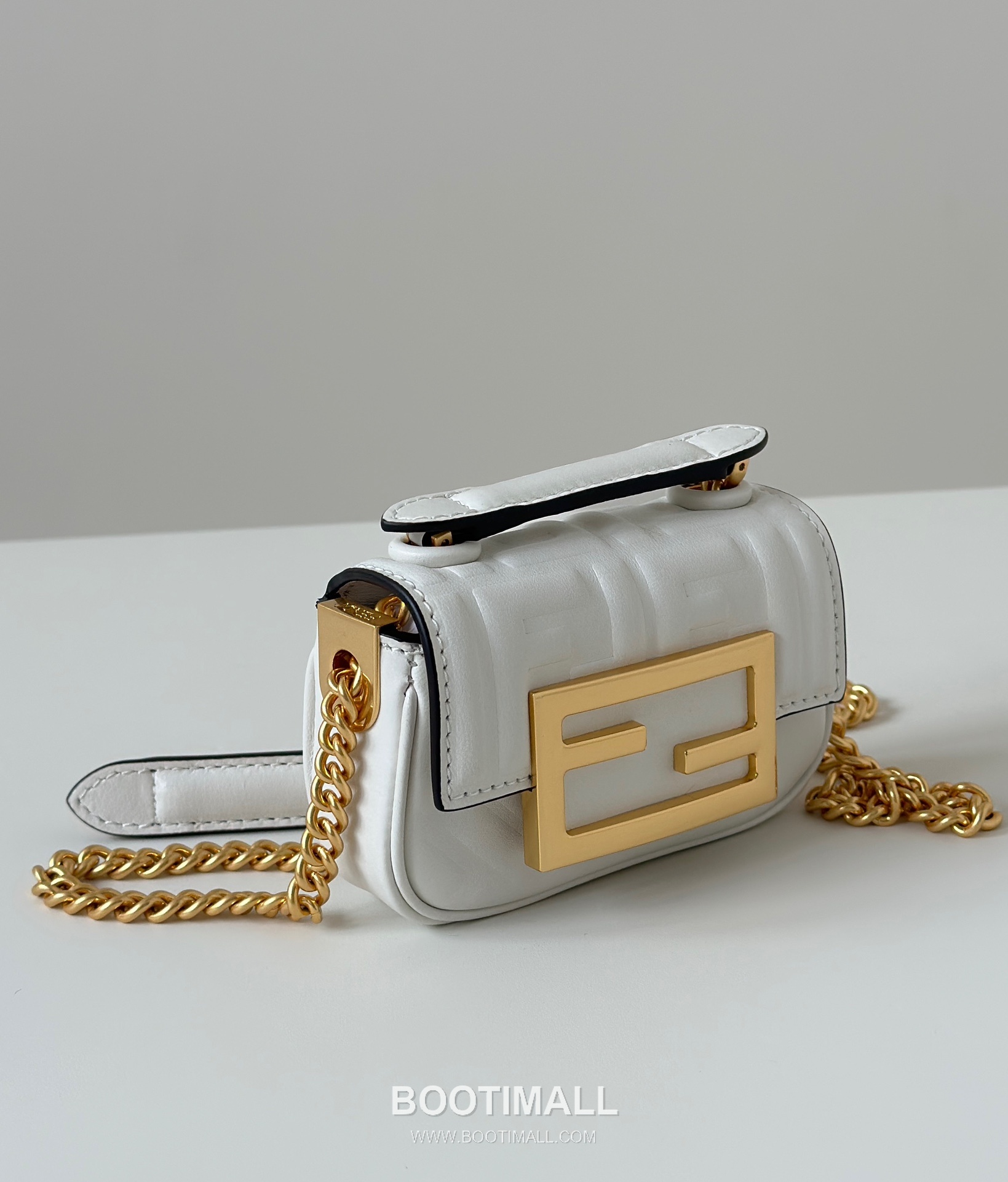 Fendi Nano Baguette Lambskin Crossbody Bag 펜디 나노 바게트 램스킨 크로스백 11cm 7