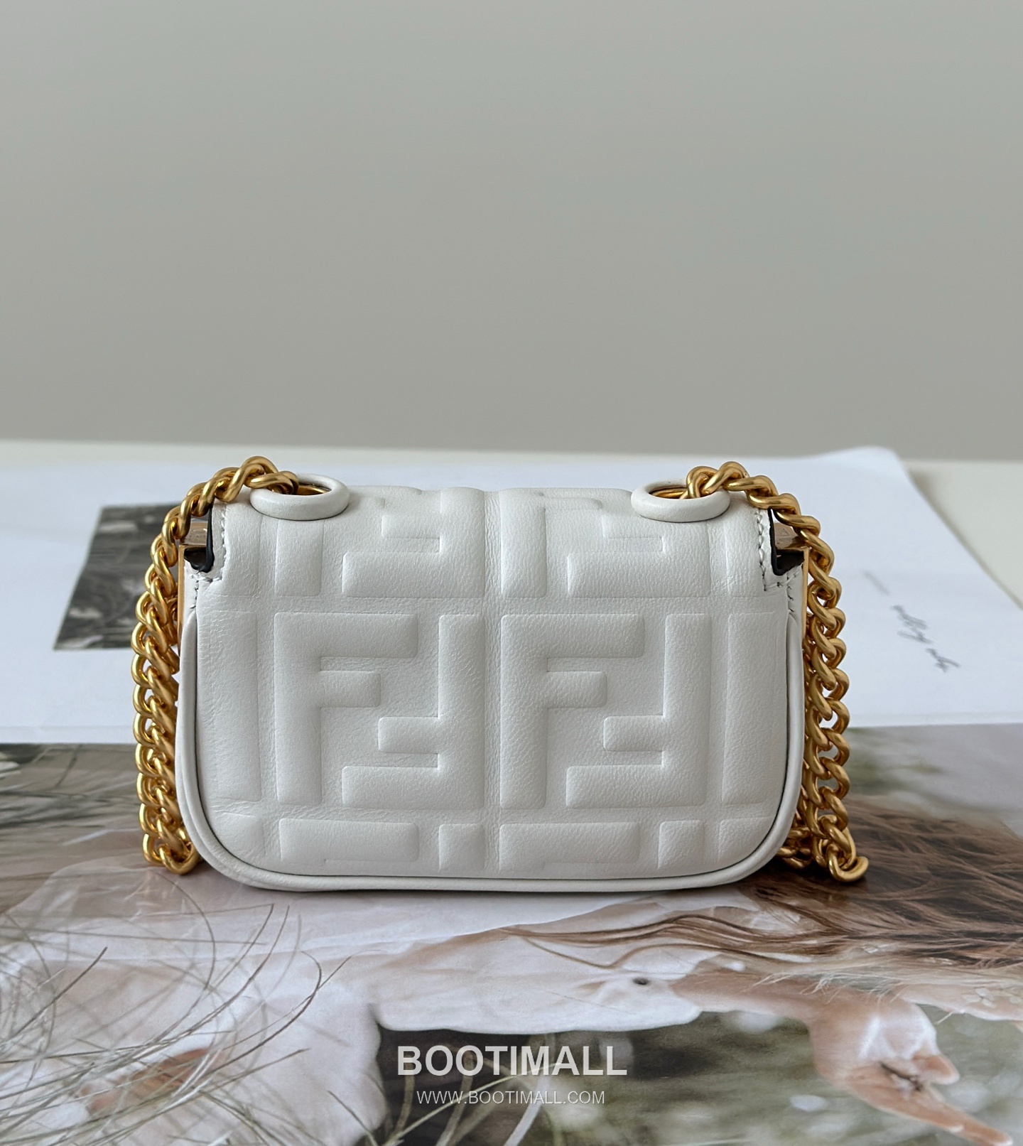 Fendi Nano Baguette Lambskin Crossbody Bag 펜디 나노 바게트 램스킨 크로스백 11cm 8