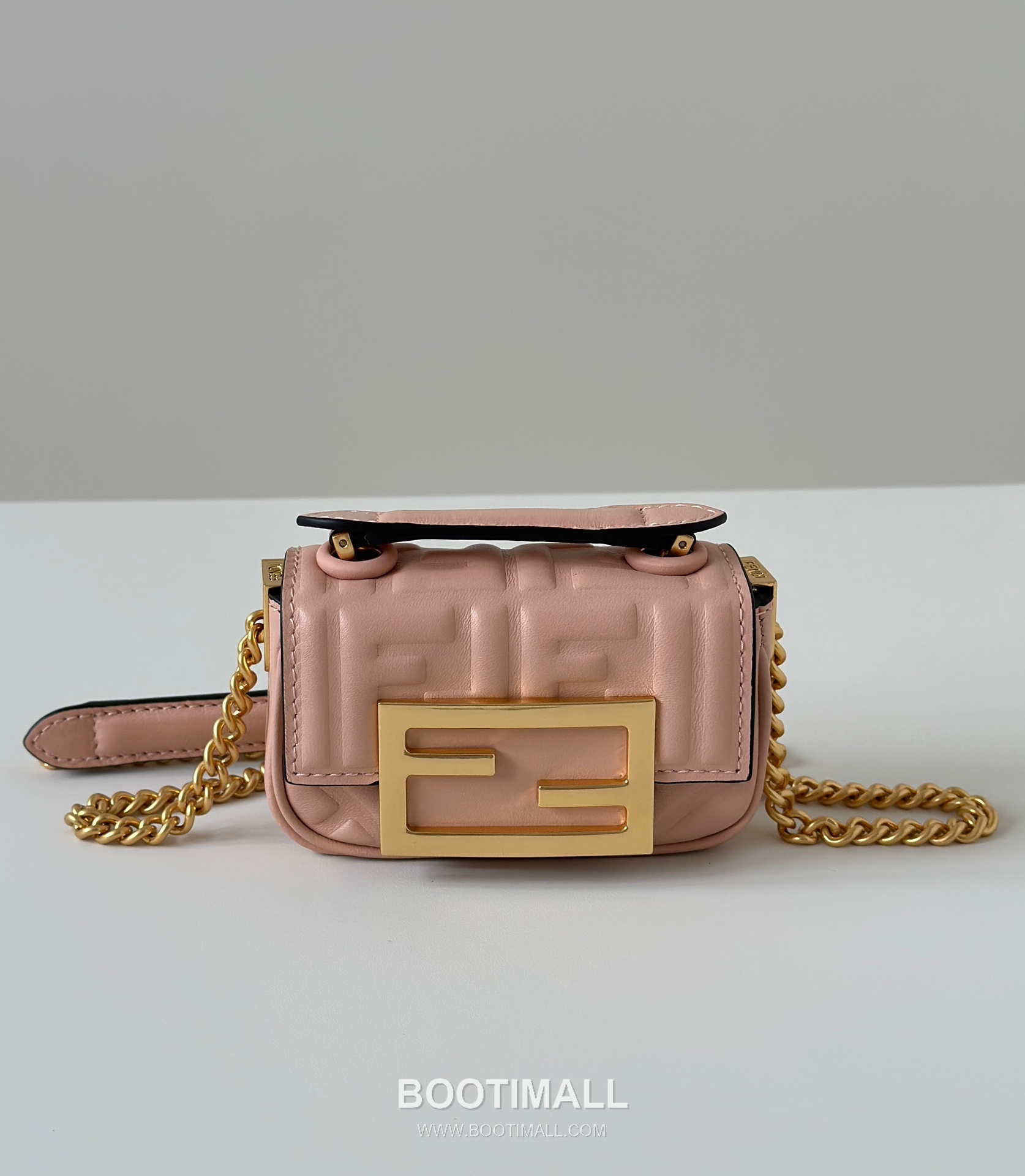 Fendi Nano Baguette Lambskin Crossbody Bag 펜디 나노 바게트 램스킨 크로스백 11cm 6