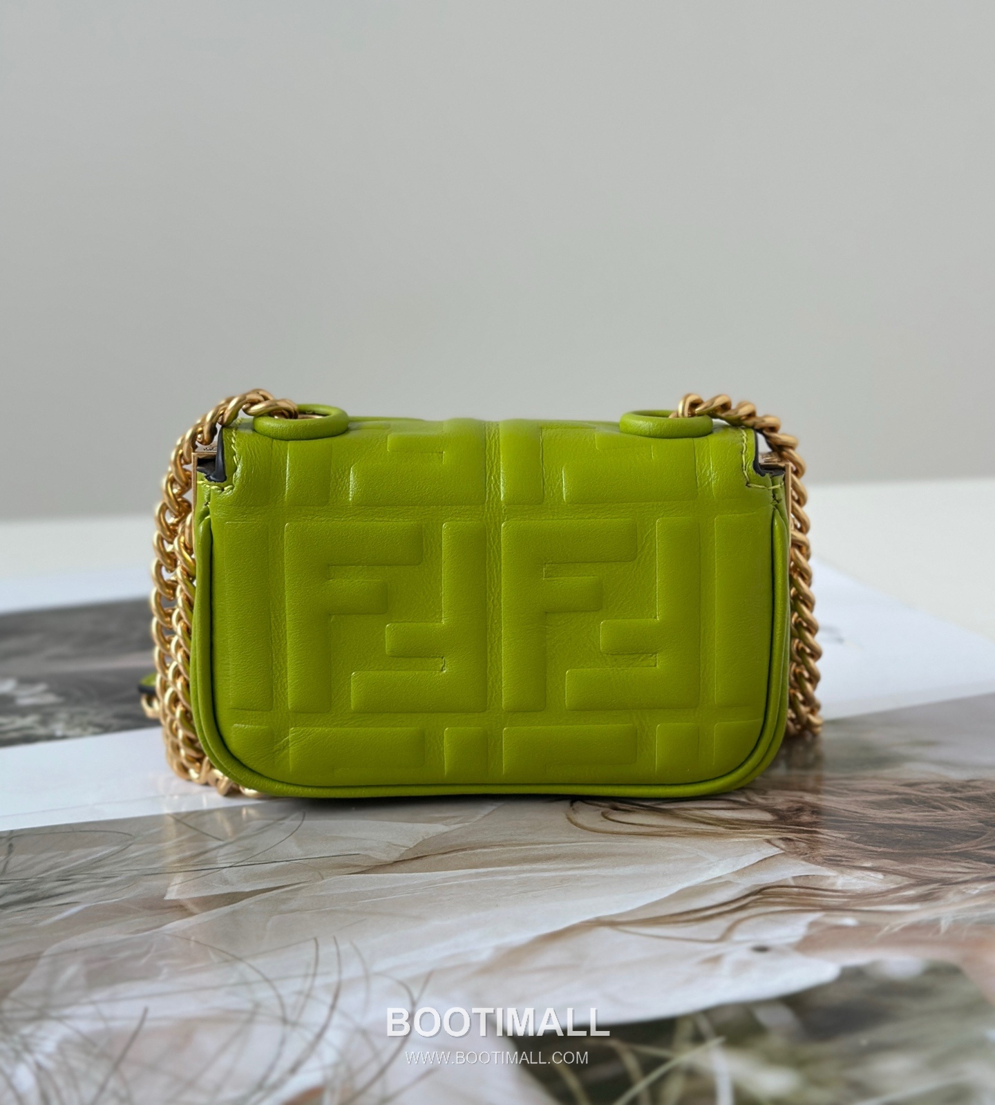 Fendi Nano Baguette Lambskin Crossbody Bag 펜디 나노 바게트 램스킨 크로스백 11cm 8