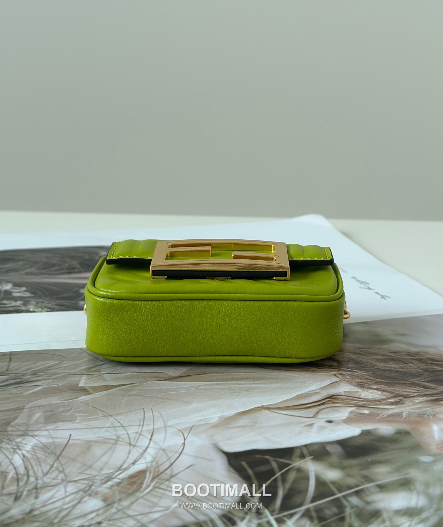 Fendi Nano Baguette Lambskin Crossbody Bag 펜디 나노 바게트 램스킨 크로스백 11cm 9