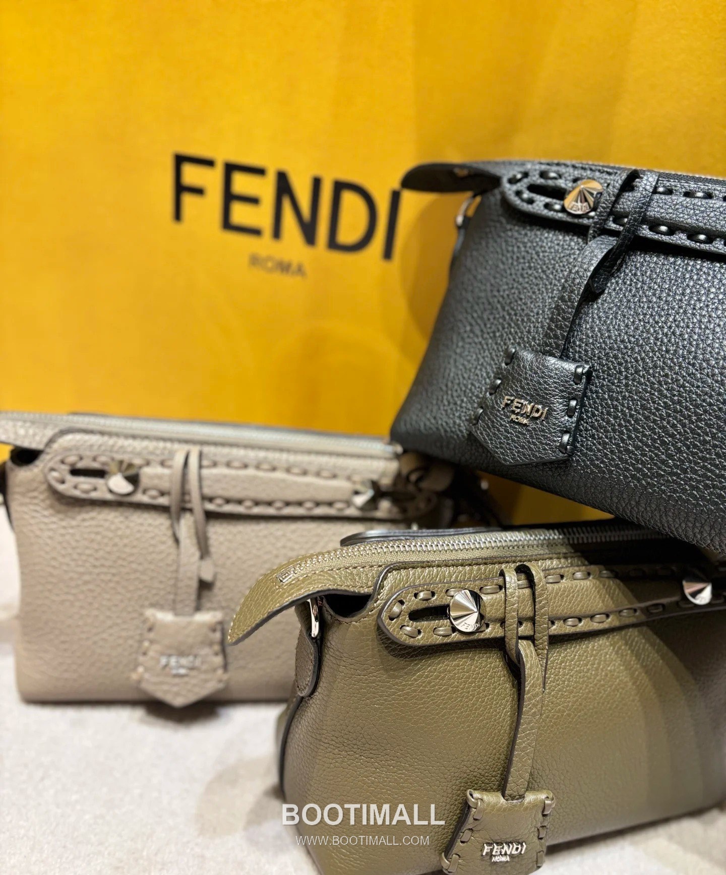 Fendi By The Way Selleria Calfskin Boston Bag 펜디 바이 더 웨이 셀레리아 카프스킨 보스턴백 20cm 20