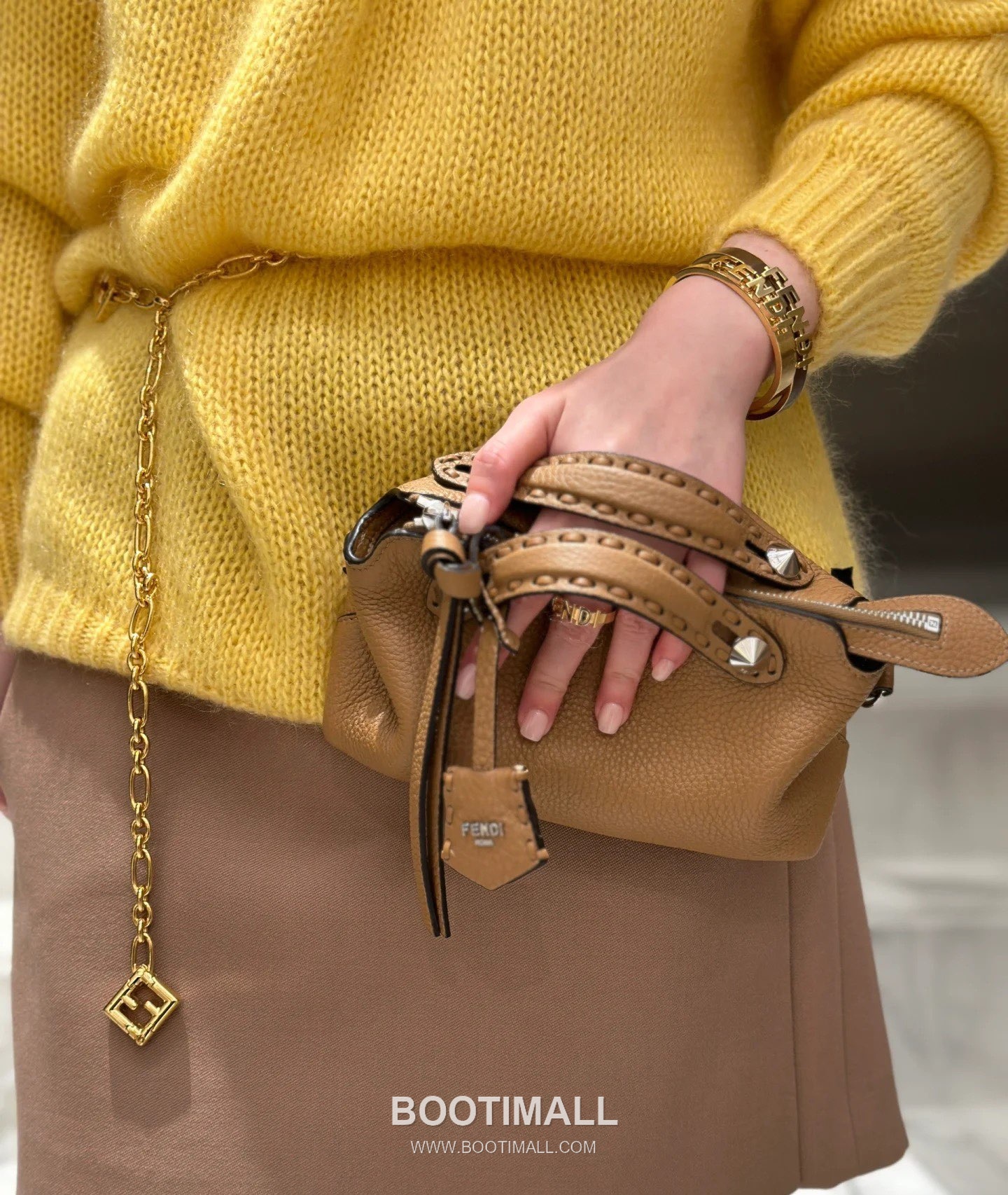 Fendi By The Way Selleria Calfskin Boston Bag 펜디 바이 더 웨이 셀레리아 카프스킨 보스턴백 20cm 8