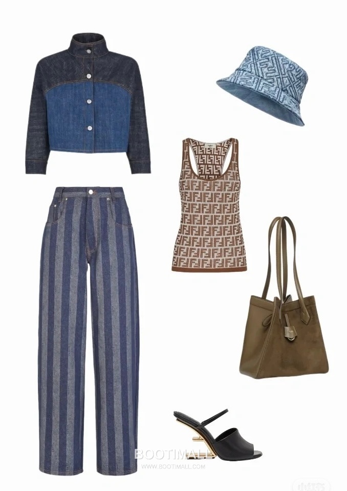 Fendi Origami Foldable Suede Calfskin Convertible Bag 펜디 오리가미 폴더블 스웨이드 카프스킨 컨버터블백 27cm 3