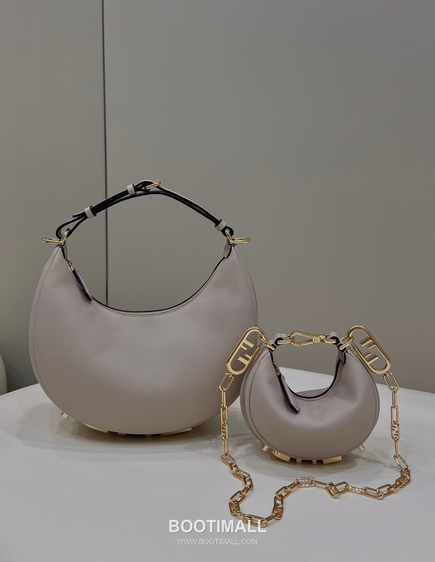 Fendi Fendigraphy Mini Cowhide Shoulder Bag 펜디 그래피 미니 소가죽 숄더백 29cm 7