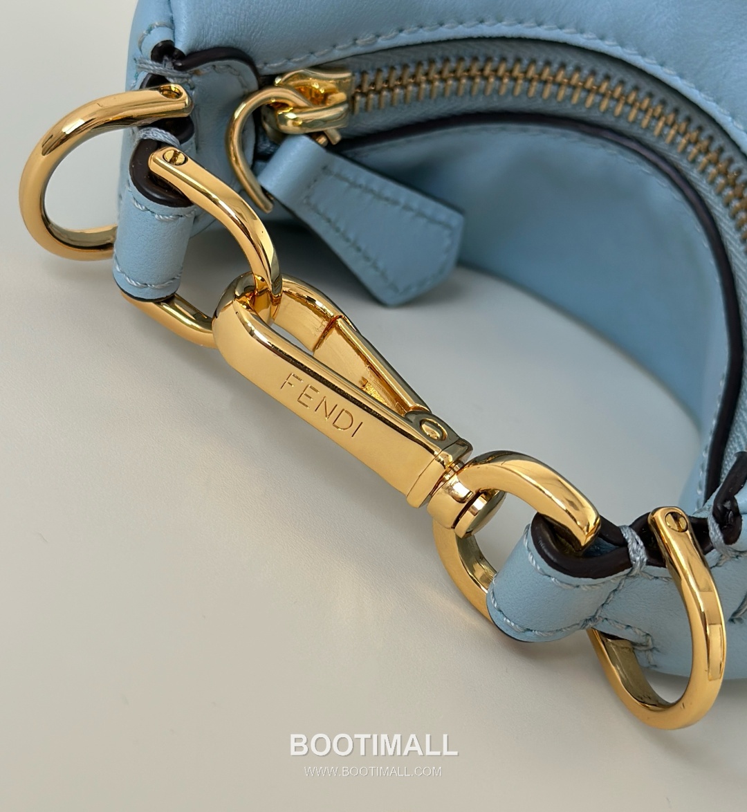 Fendi Fendigraphy Leather Shoulder Bag 펜디 펜디그래피 가죽 숄더백 16.5cm 10