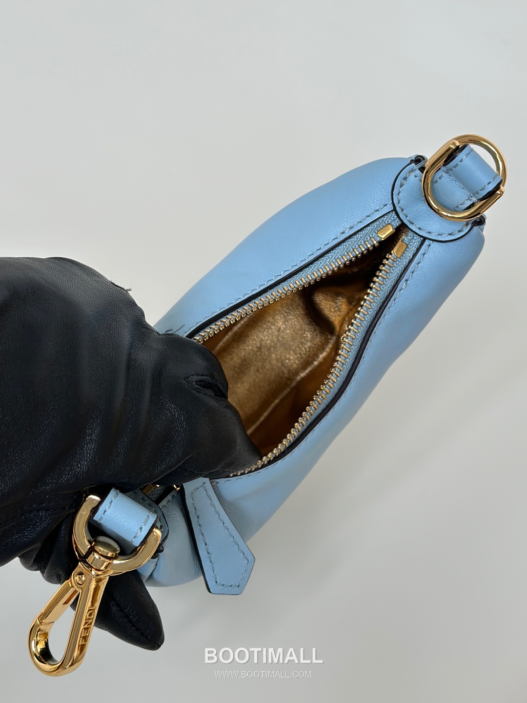 Fendi Fendigraphy Leather Shoulder Bag 펜디 펜디그래피 가죽 숄더백 16.5cm 13