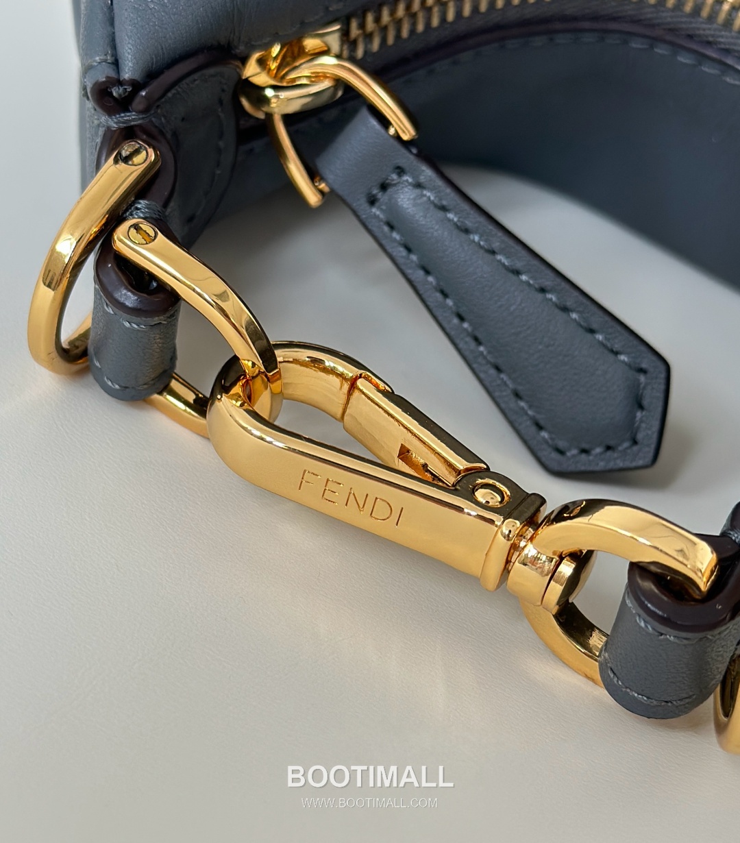 Fendi Fendigraphy Mini Soft Cowhide Shoulder Bag 펜디 그래피 미니 소프트 소가죽 숄더백 16.5cm 8