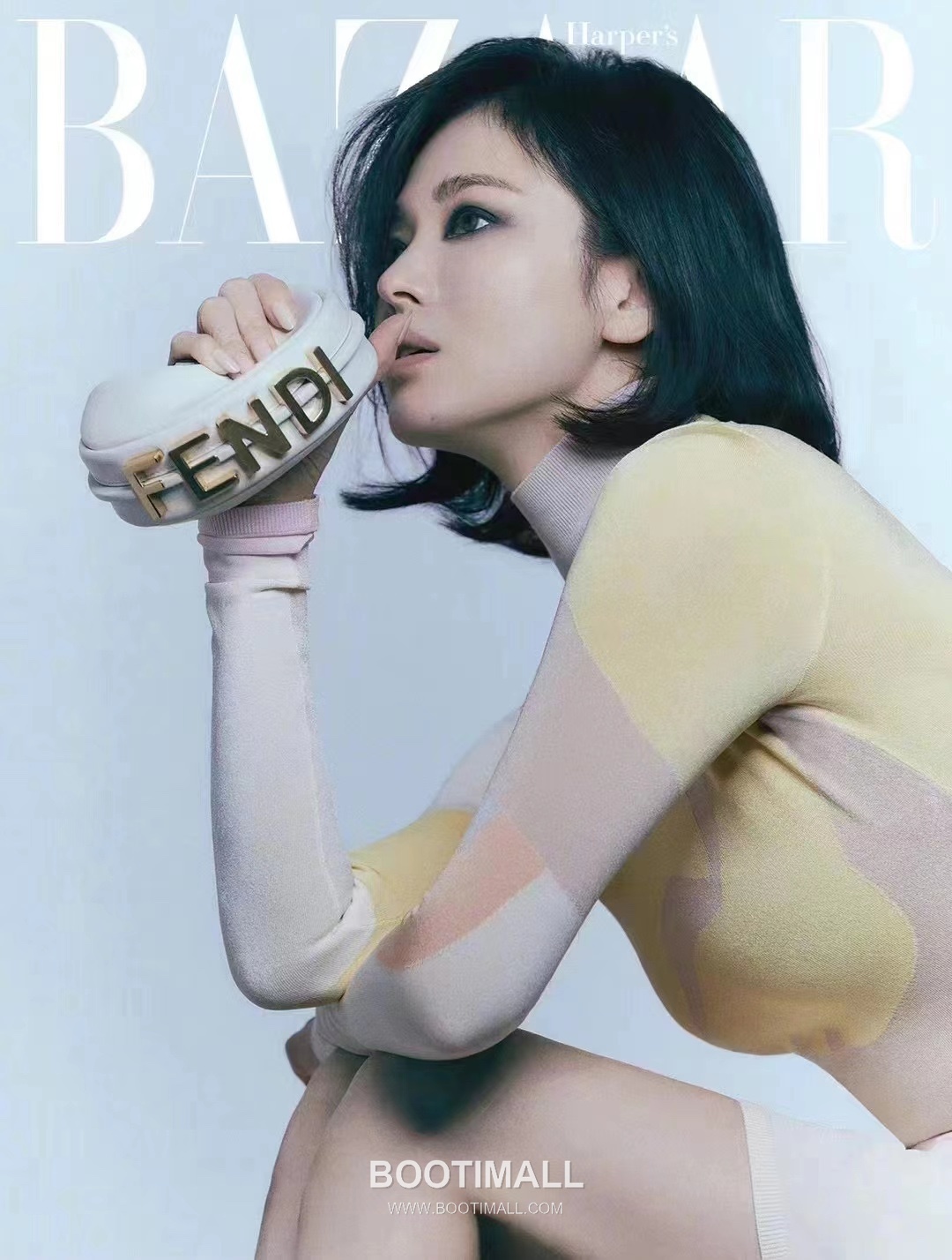 Fendi Fendigraphy Calfskin Mini Shoulder Bag 펜디 펜디그래피 송아지가죽 미니 숄더백 16.5cm 9