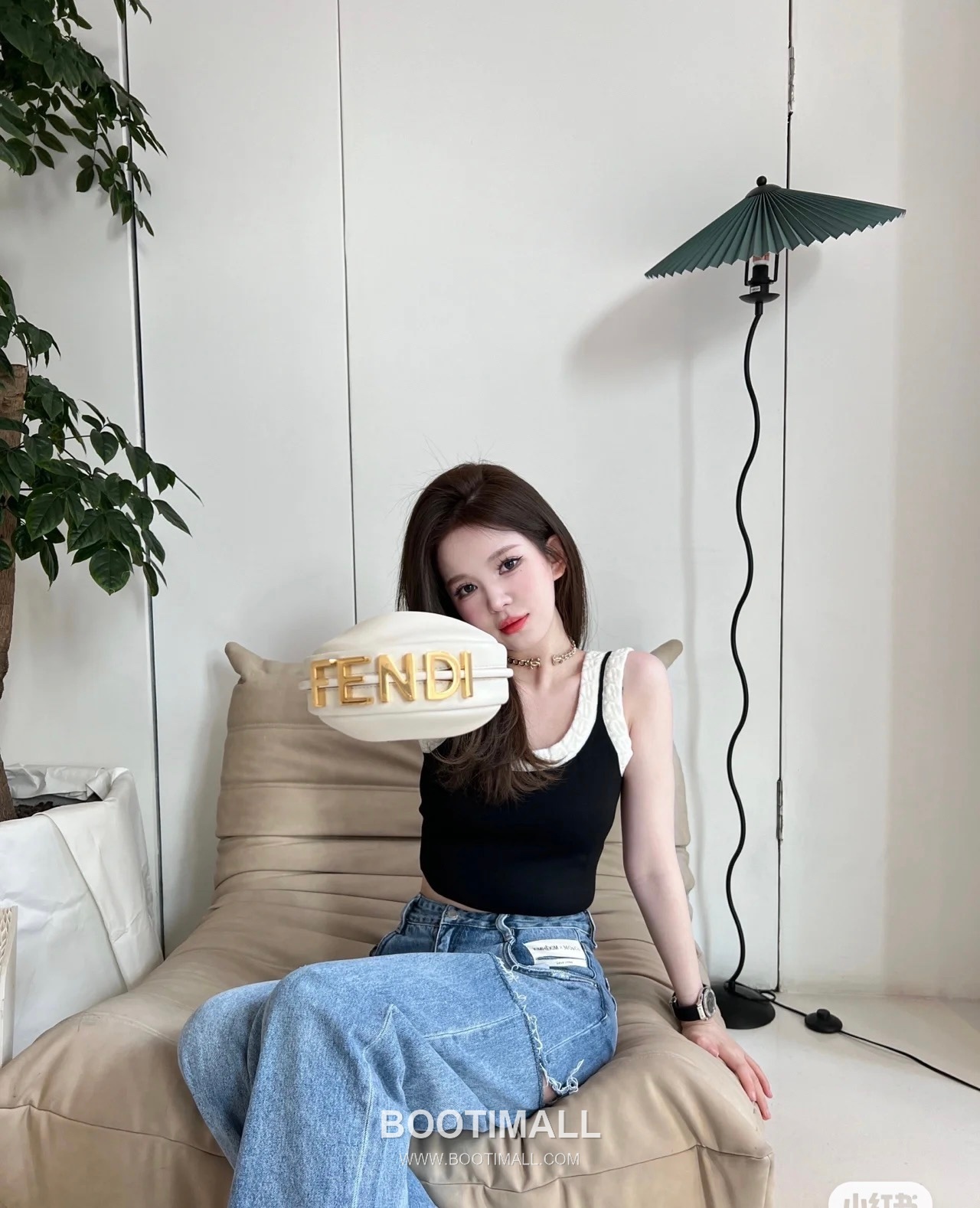 Fendi Fendigraphy Calfskin Mini Shoulder Bag 펜디 펜디그래피 송아지가죽 미니 숄더백 16.5cm 10