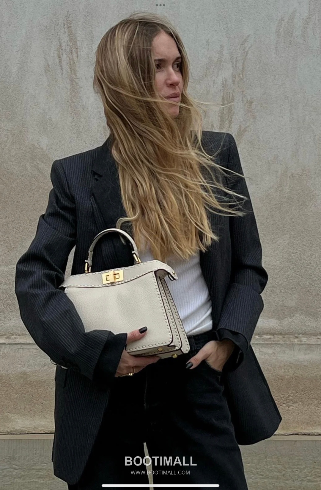 Fendi Peekaboo Small Calfskin Top Handle Bag 펜디 피카부 스몰 카프스킨 탑핸들백 27cm 6