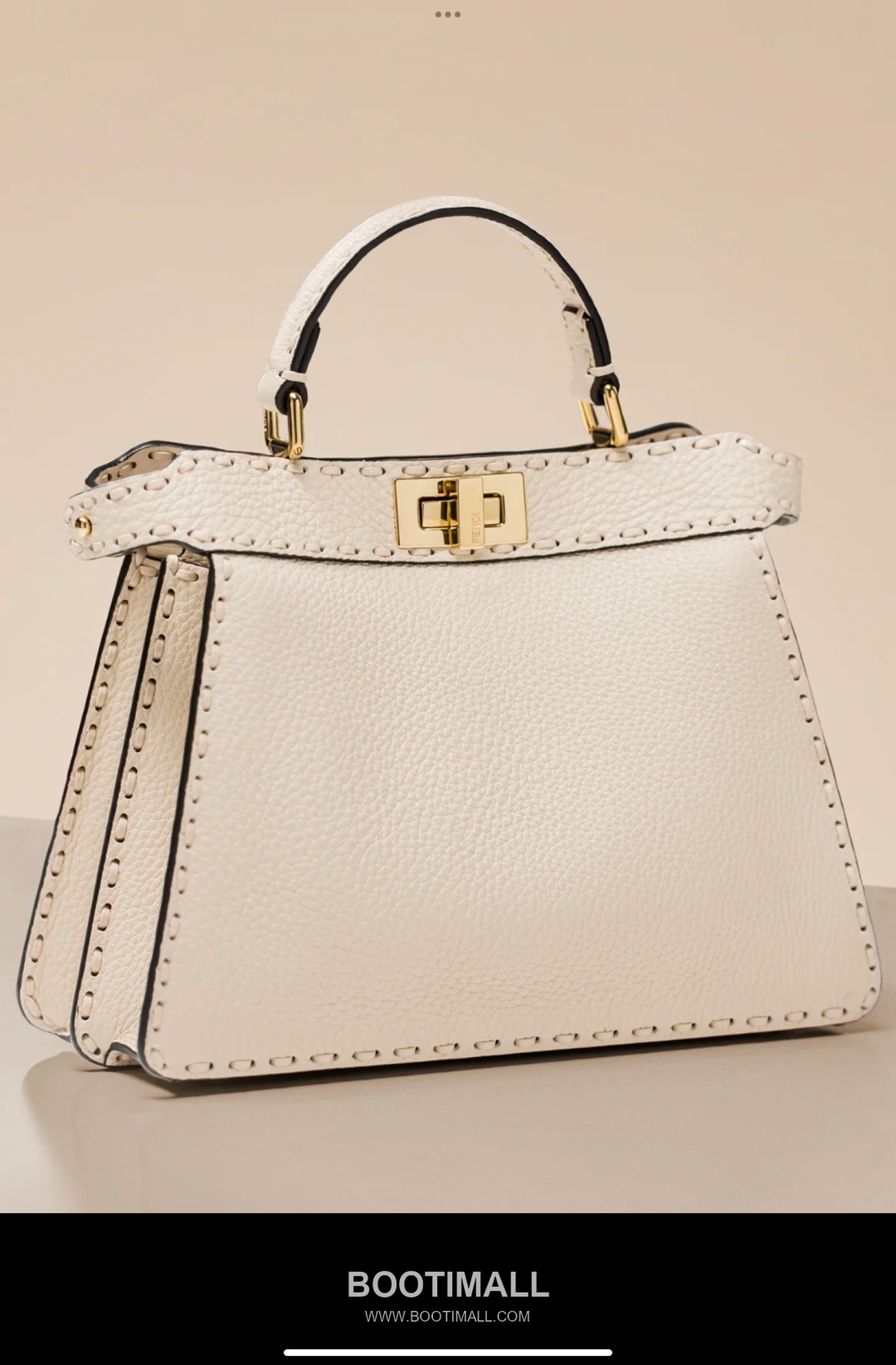 Fendi Peekaboo Small Calfskin Top Handle Bag 펜디 피카부 스몰 카프스킨 탑핸들백 27cm 9