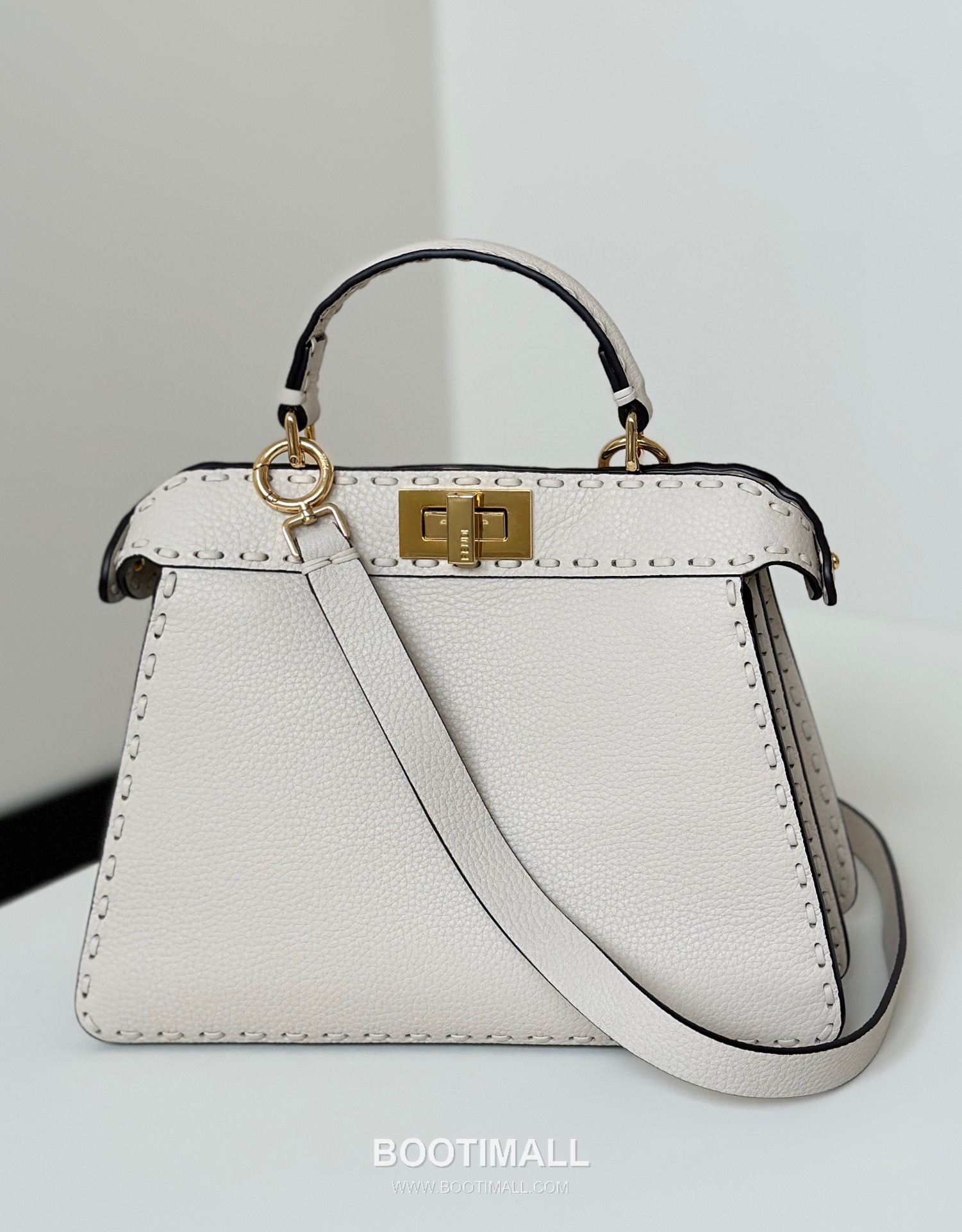 Fendi Peekaboo Small Calfskin Top Handle Bag 펜디 피카부 스몰 카프스킨 탑핸들백 27cm 11