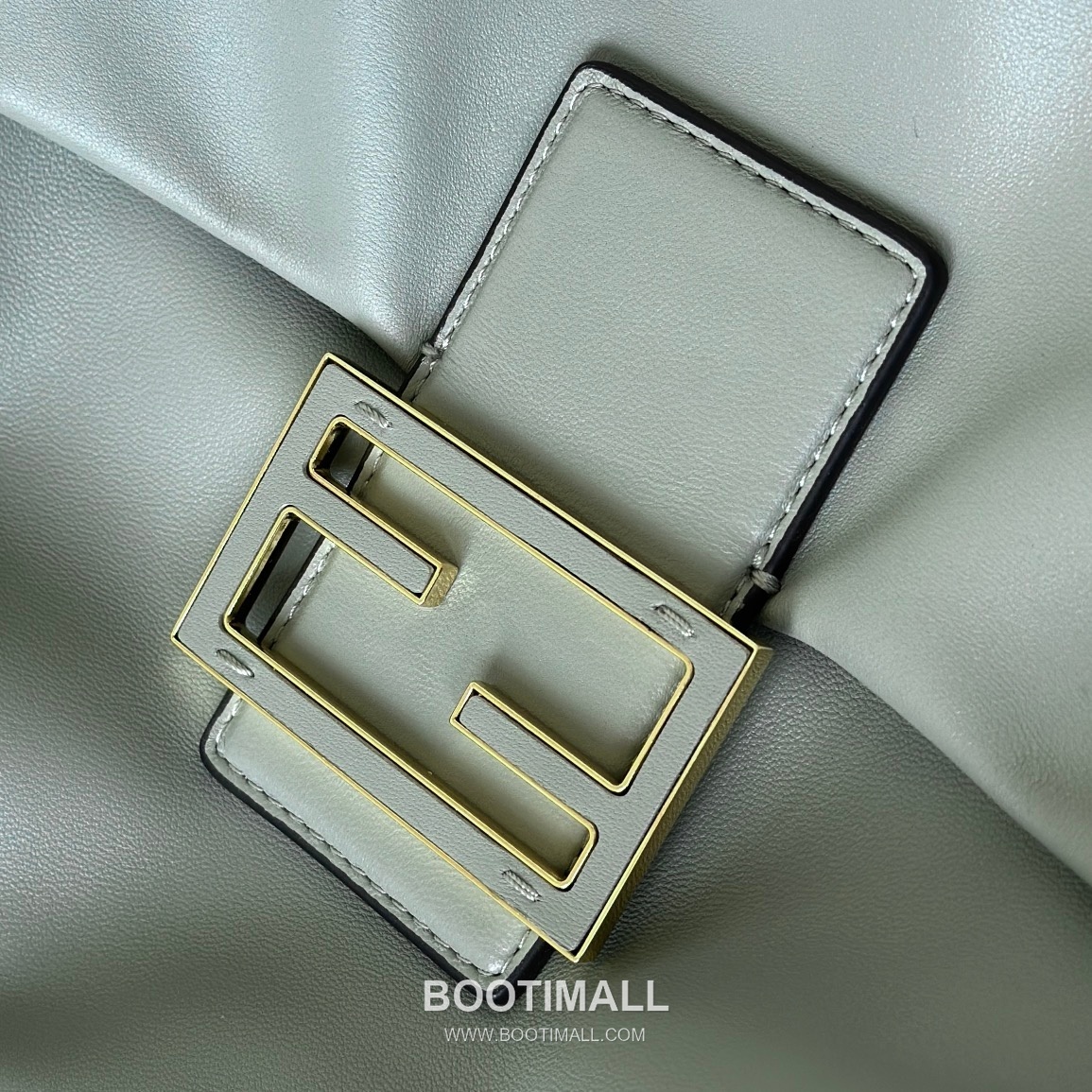 Fendi Mamma Baguette Large Lambskin Green Shoulder Bag 펜디 맘마 바게트 라지 램스킨 그린 숄더백 32cm 13