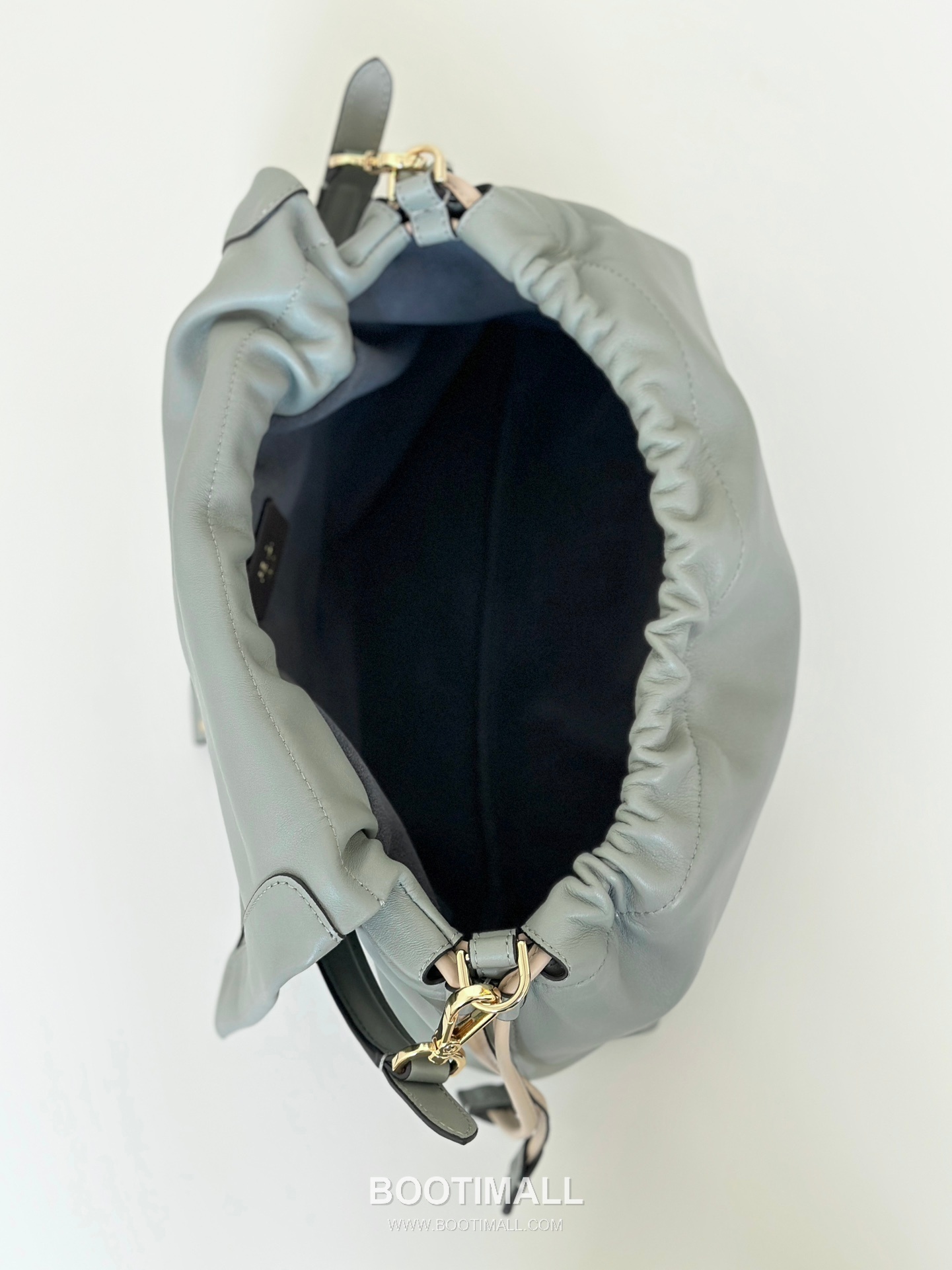 Fendi Mamma Baguette Large Lambskin Green Shoulder Bag 펜디 맘마 바게트 라지 램스킨 그린 숄더백 32cm 17