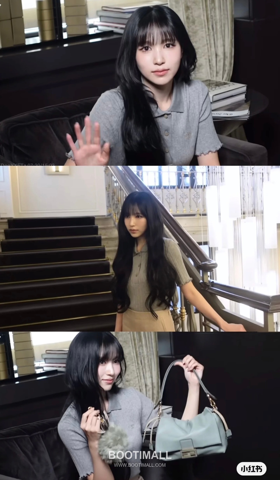 Fendi Mamma Baguette Large Lambskin Green Shoulder Bag 펜디 맘마 바게트 라지 램스킨 그린 숄더백 32cm 29