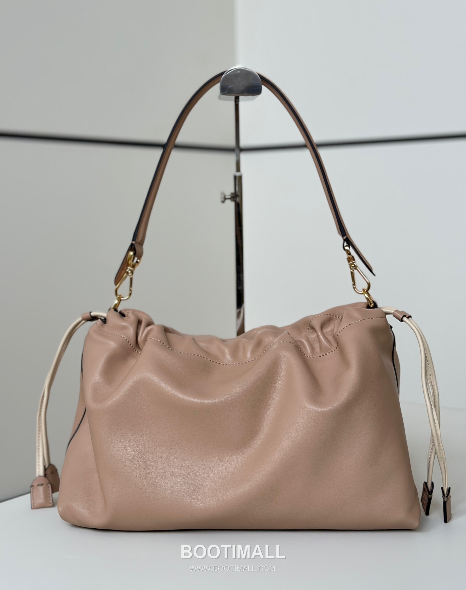 Fendi Mamma Baguette Large Lambskin Green Shoulder Bag 펜디 맘마 바게트 라지 램스킨 그린 숄더백 32cm 4