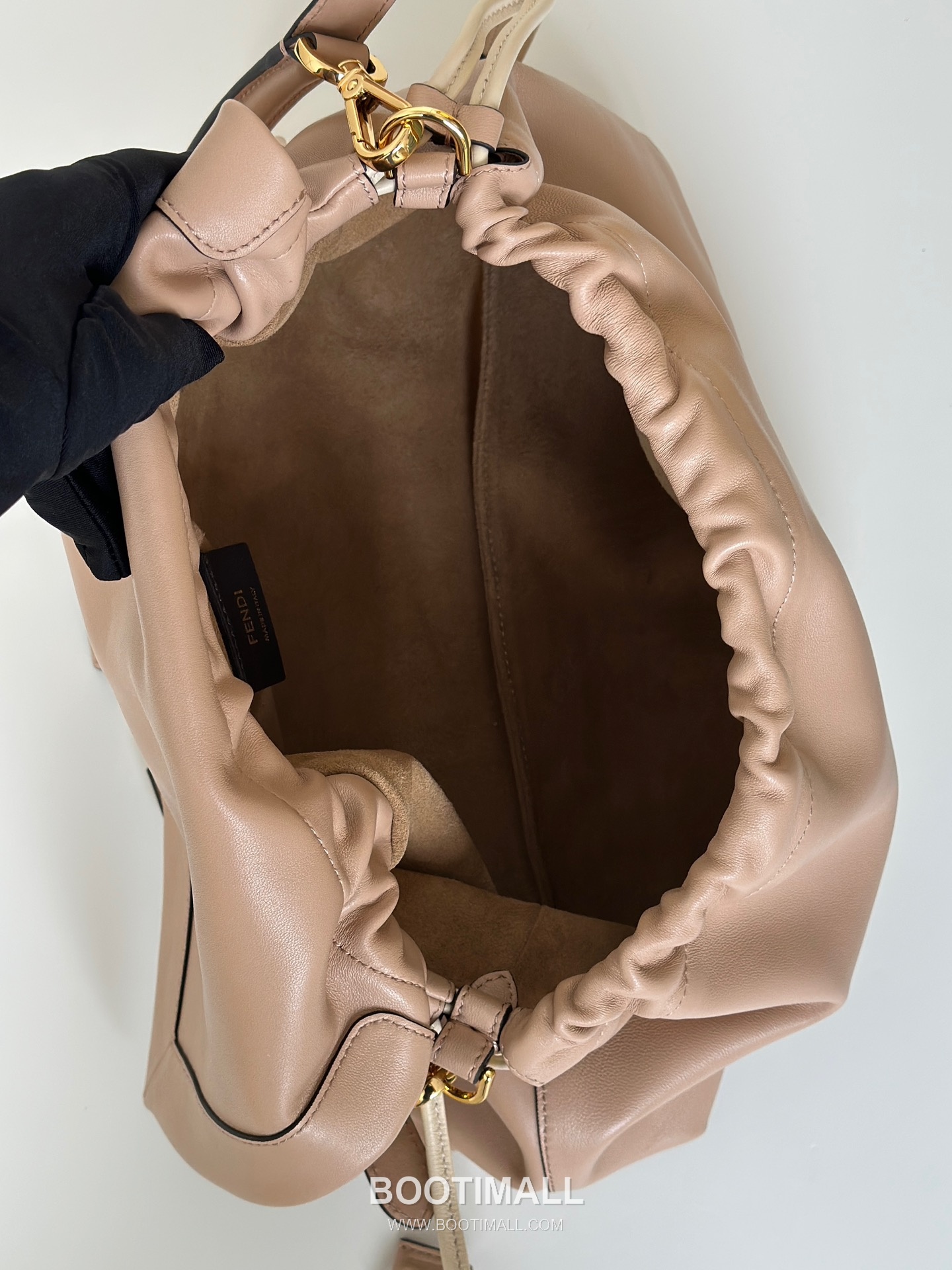 Fendi Mamma Baguette Large Lambskin Green Shoulder Bag 펜디 맘마 바게트 라지 램스킨 그린 숄더백 32cm 9