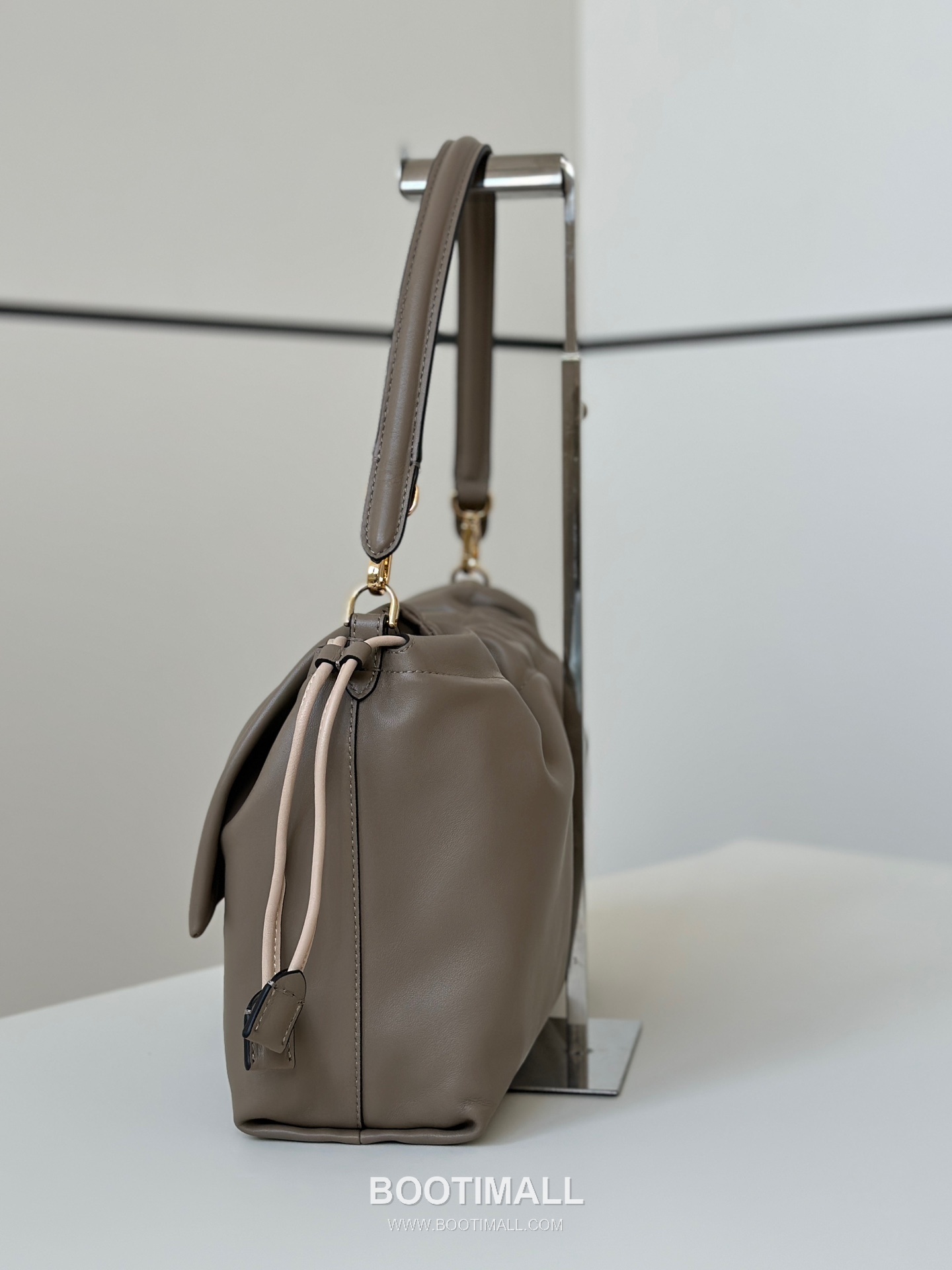 Fendi Mamma Baguette Large Lambskin Green Shoulder Bag 펜디 맘마 바게트 라지 램스킨 그린 숄더백 32cm 7