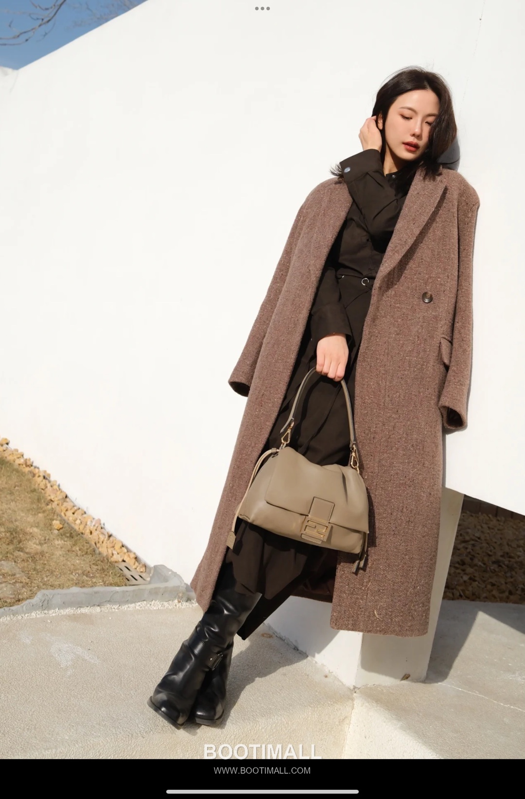 Fendi Mamma Baguette Large Lambskin Green Shoulder Bag 펜디 맘마 바게트 라지 램스킨 그린 숄더백 32cm 19