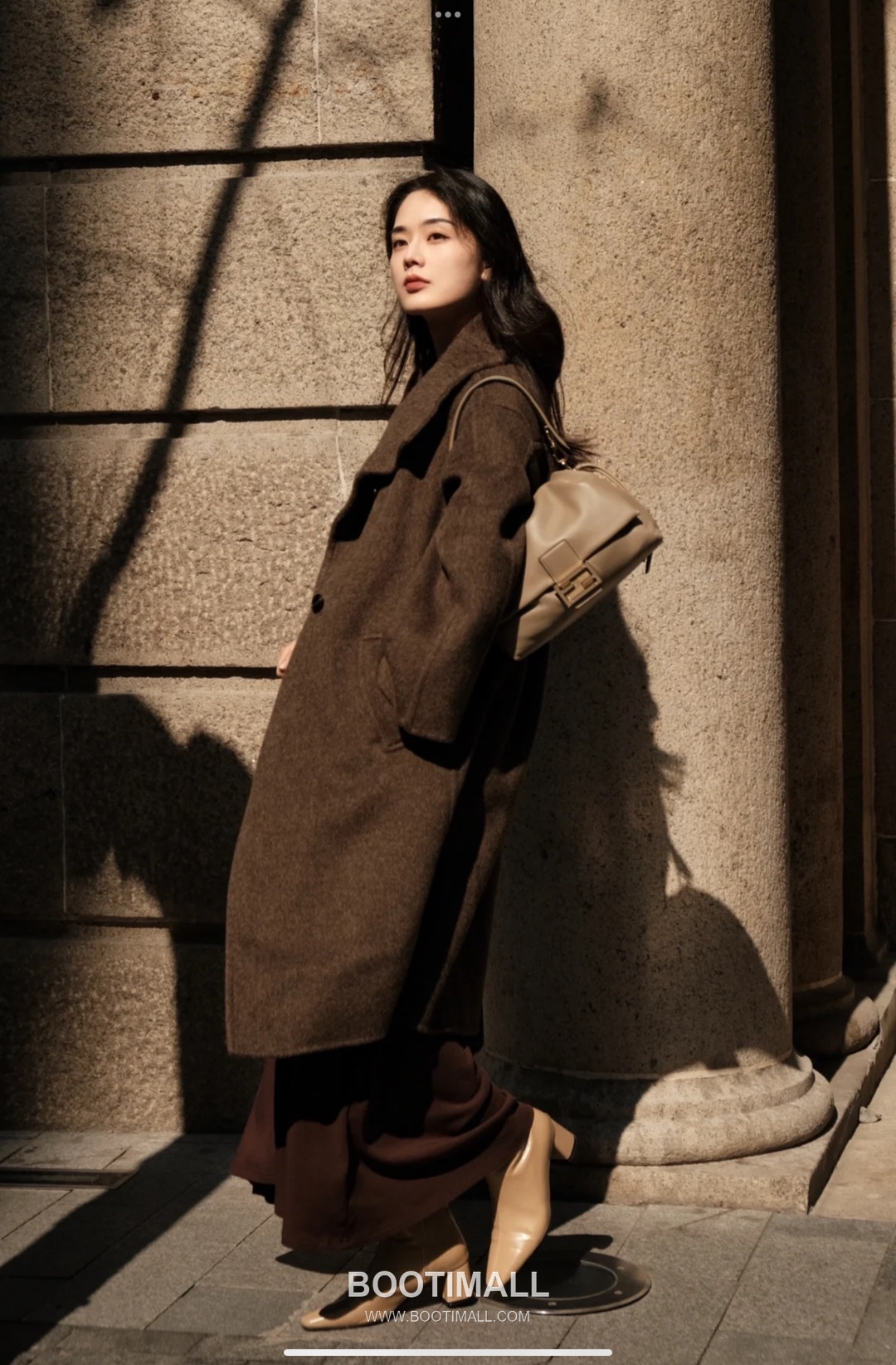 Fendi Mamma Baguette Large Lambskin Green Shoulder Bag 펜디 맘마 바게트 라지 램스킨 그린 숄더백 32cm 22