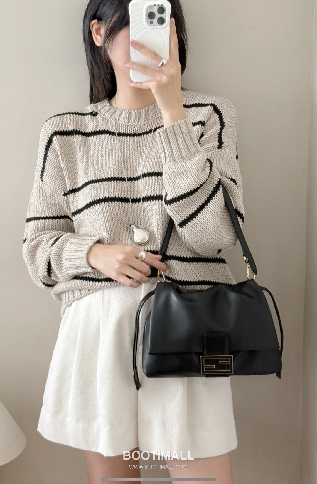 Fendi Mamma Baguette Large Lambskin Green Shoulder Bag 펜디 맘마 바게트 라지 램스킨 그린 숄더백 32cm 19