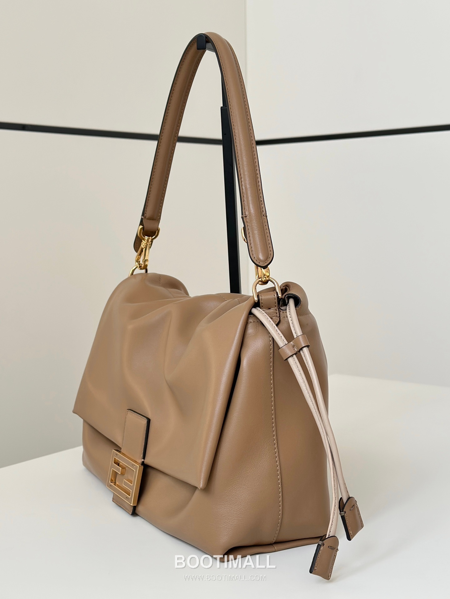 Fendi Mamma Baguette Large Lambskin Green Shoulder Bag 펜디 맘마 바게트 라지 램스킨 그린 숄더백 32cm 7