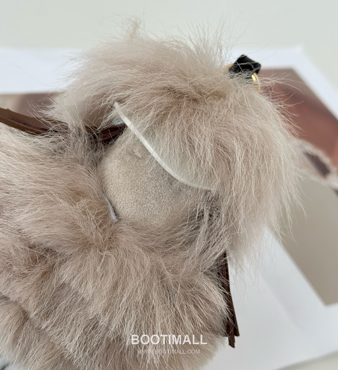 Fendi Silvia Doll Charm Mink Fur Black Bag 펜디 실비아 인형 참 밍크 퍼 블랙 백 18cm 12