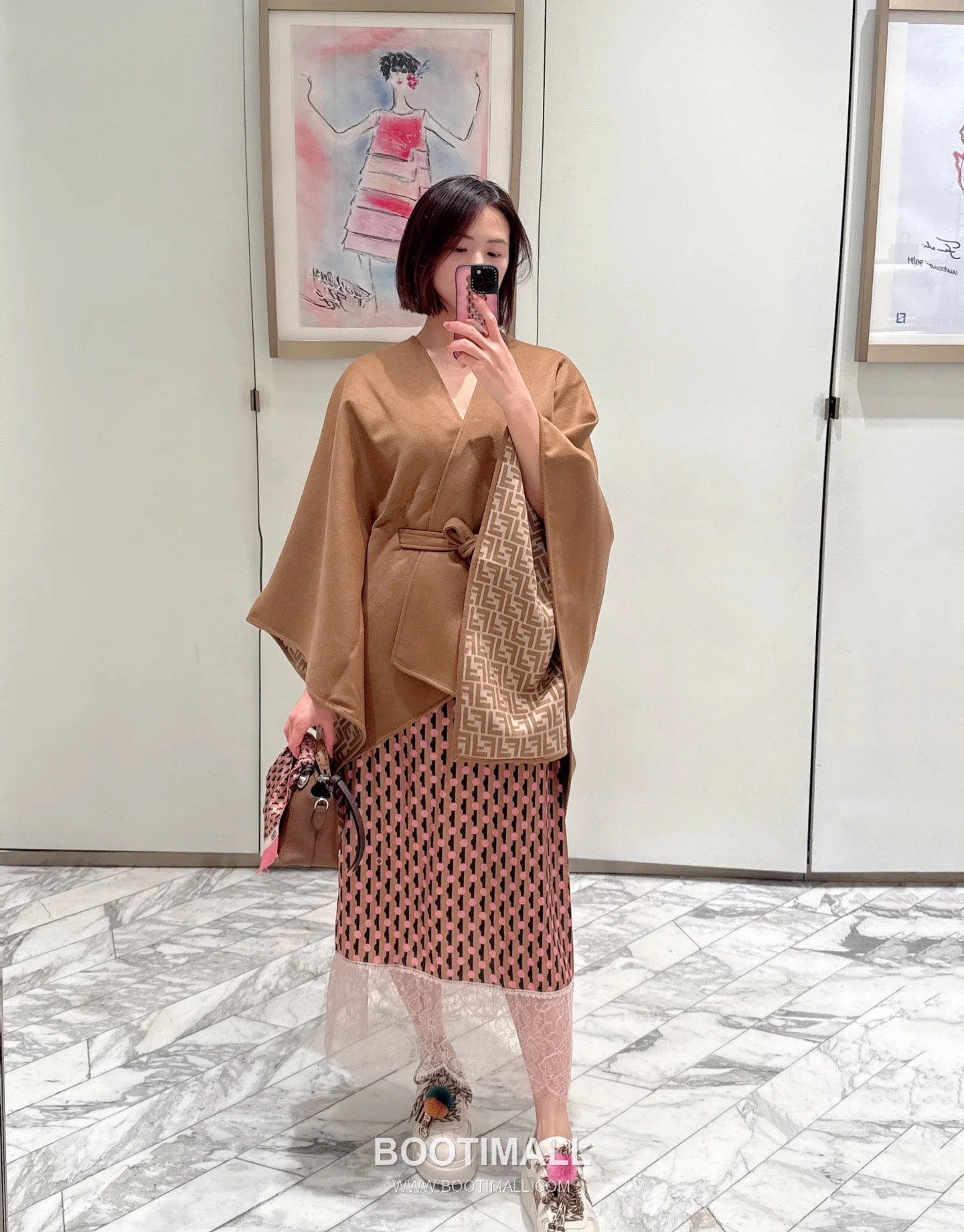 Fendi By The Way Selleria Calfskin Multicolor Top Handle Bag 펜디 바이 더 웨이 셀레리아 카프스킨 멀티컬러 탑핸들백 20cm 17