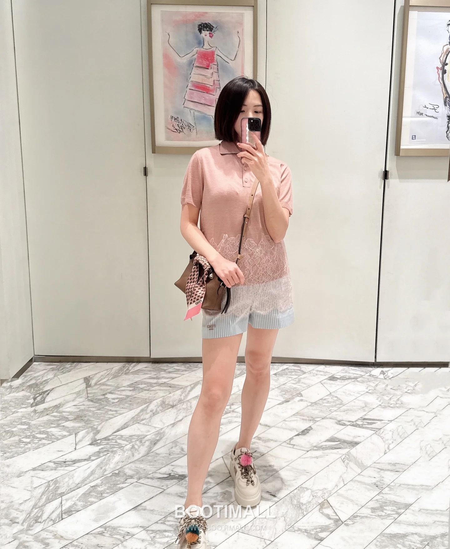 Fendi By The Way Selleria Calfskin Multicolor Top Handle Bag 펜디 바이 더 웨이 셀레리아 카프스킨 멀티컬러 탑핸들백 20cm 18